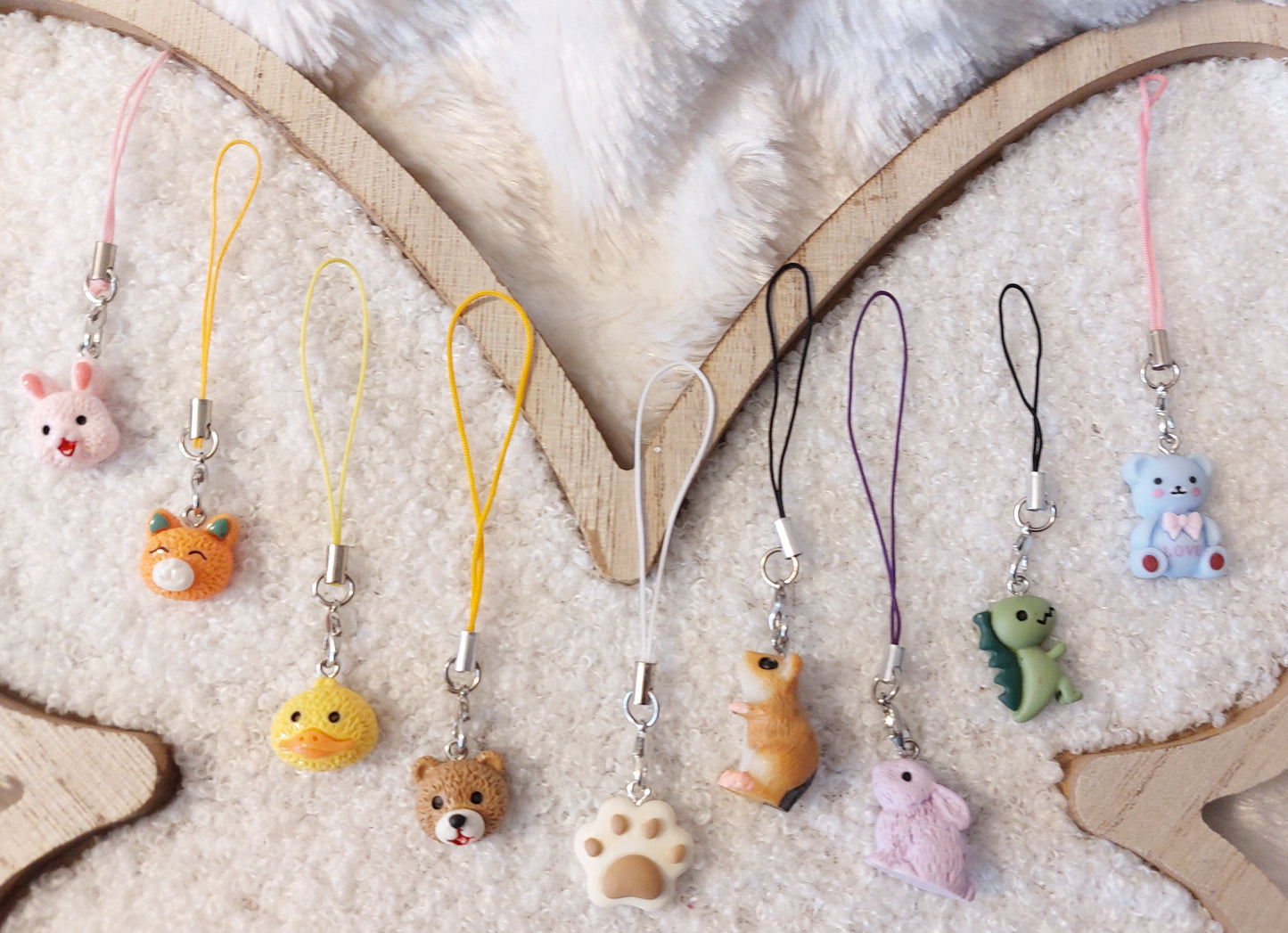 Bijoux de sac et téléphone Animaux