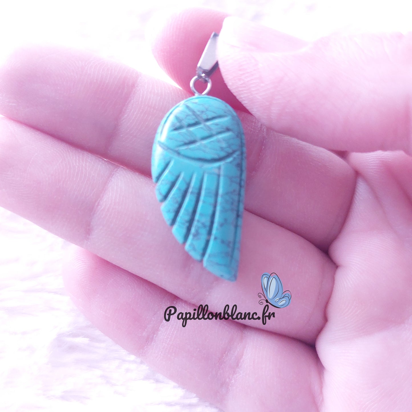 Pendentif Aile de pierre