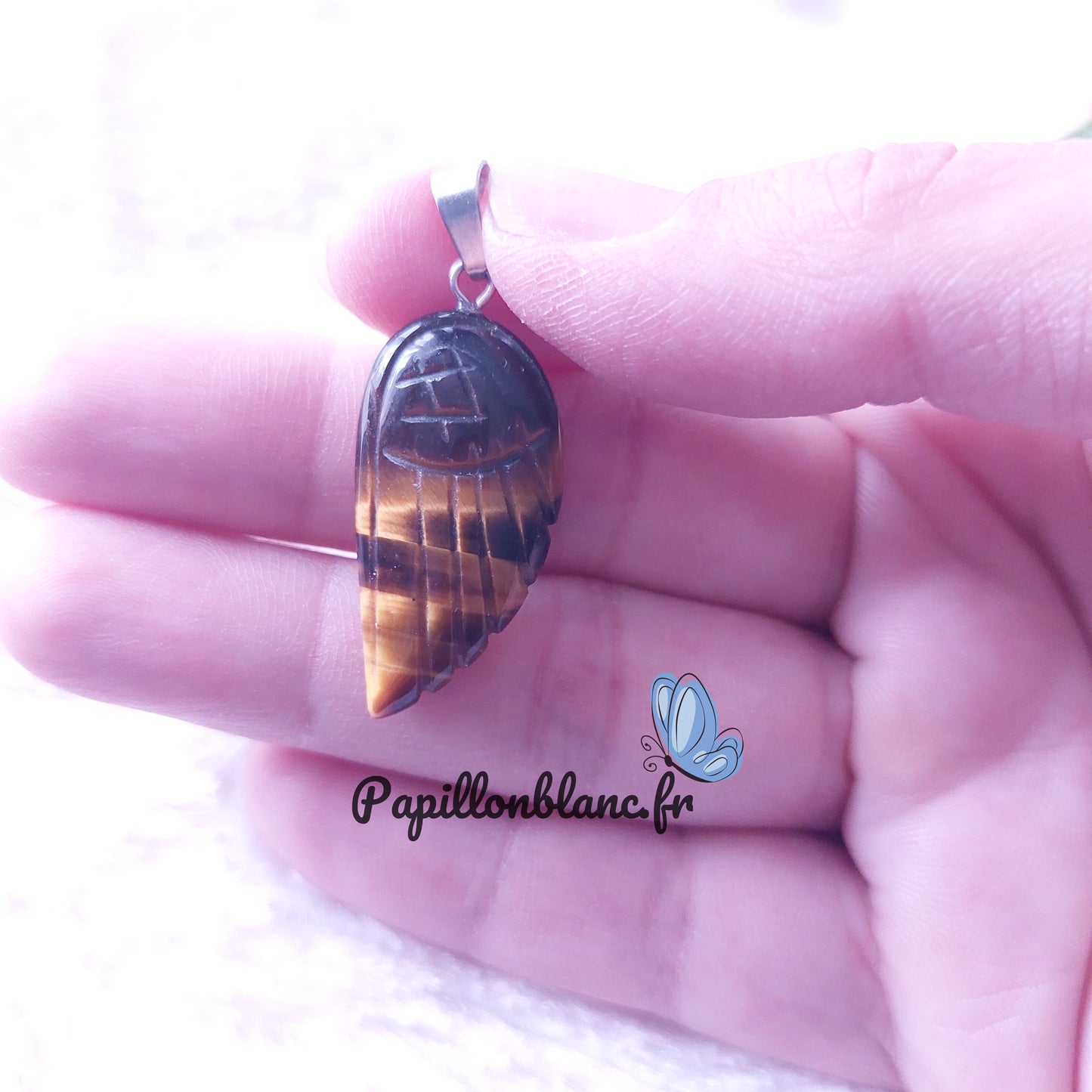 Pendentif Aile de pierre