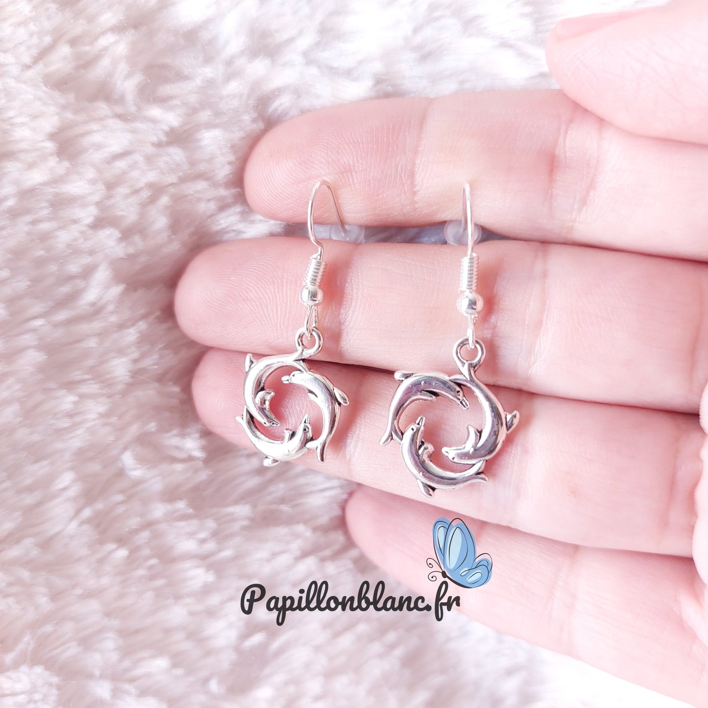 Boucles D'oreilles Dauphins