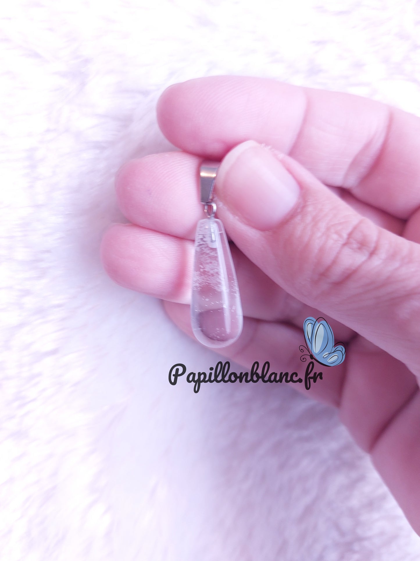 Pendentif Goutte de Pierre