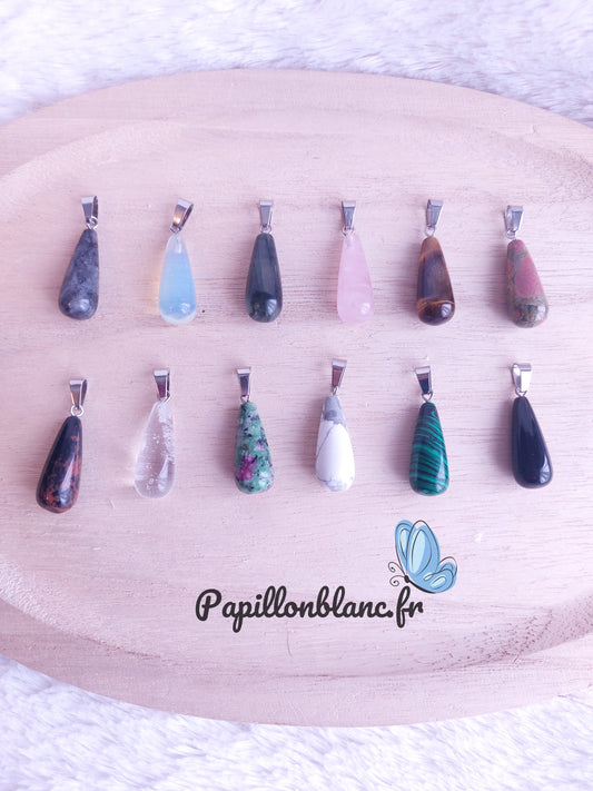 Pendentif Goutte de Pierre