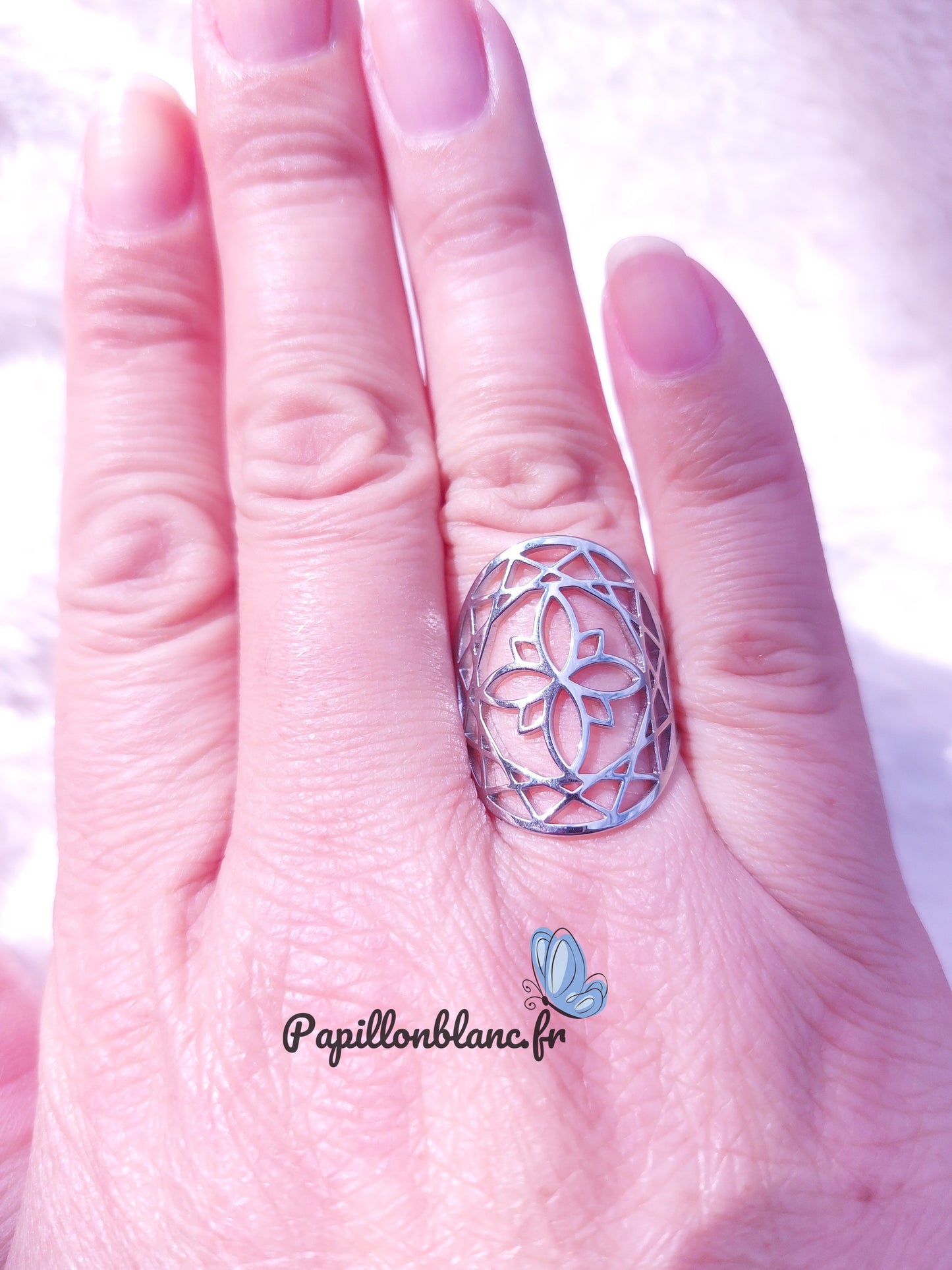 Bague Nœud de sorcière ovale