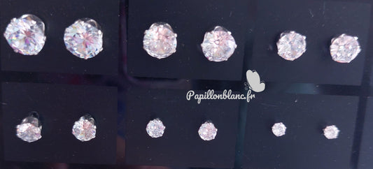 Puce d'oreilles Diamant