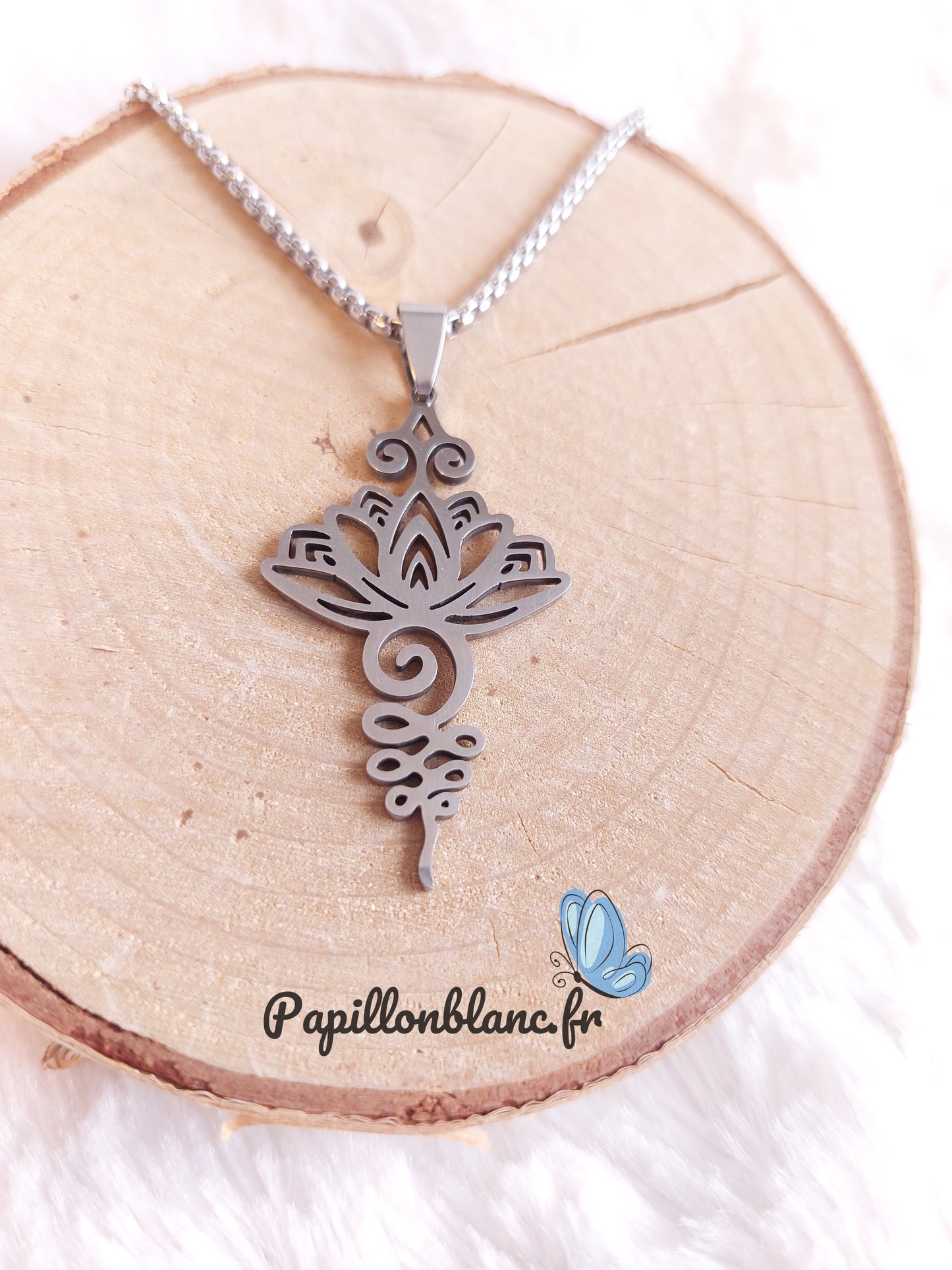 Pendentif Fleur de Lotus