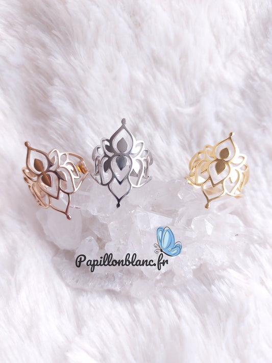 Bague Lotus
