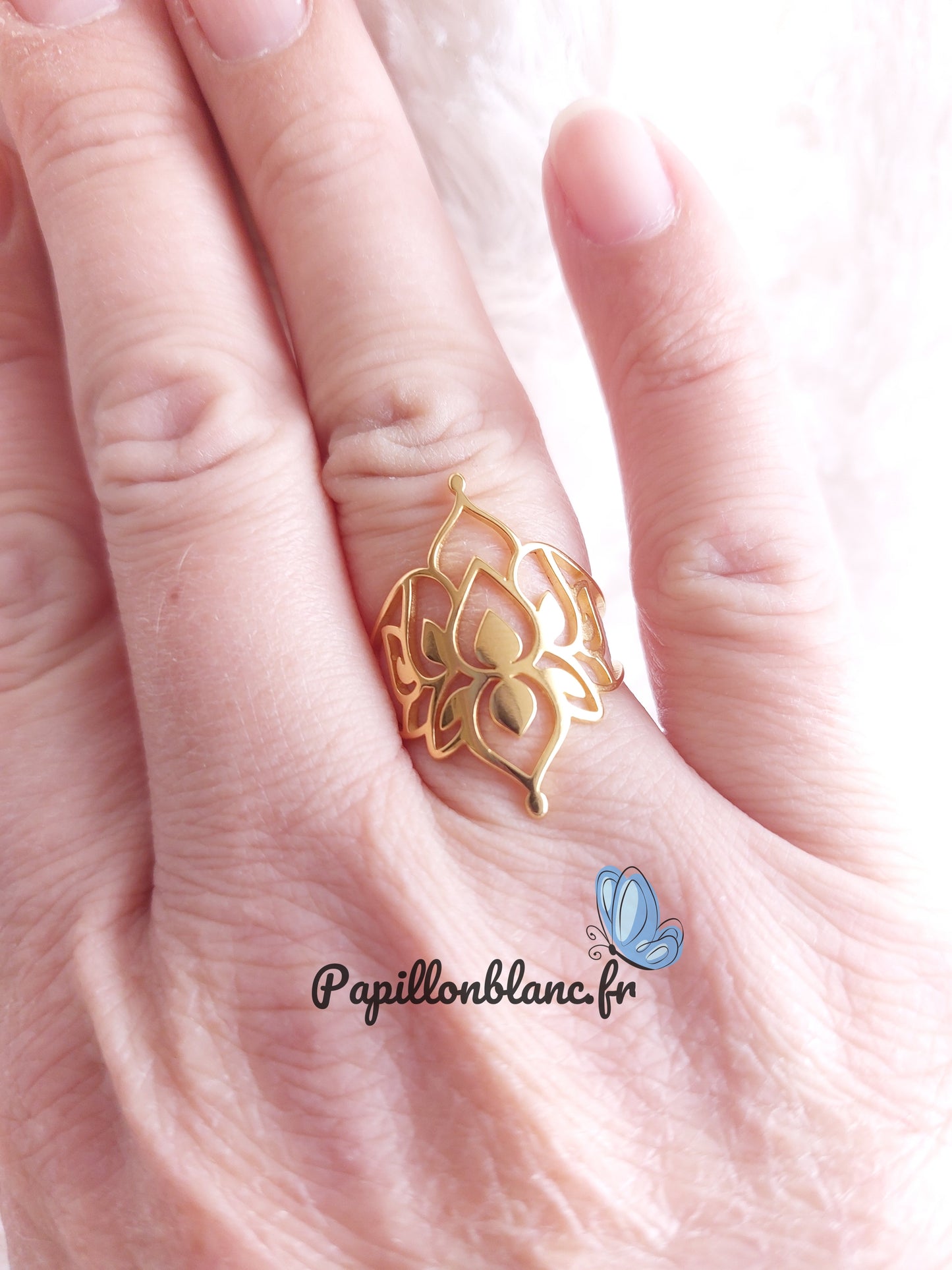 Bague Lotus