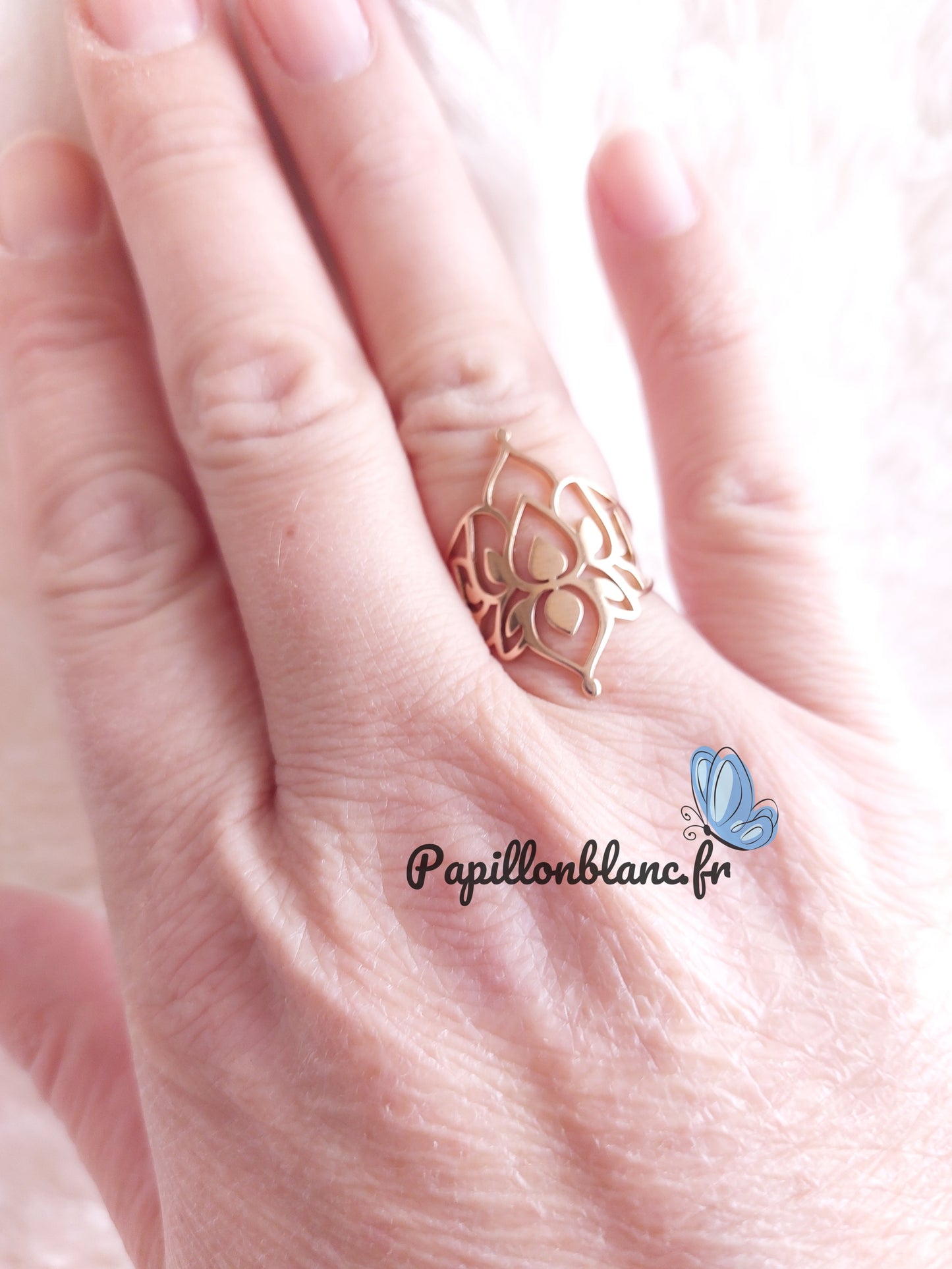 Bague Lotus