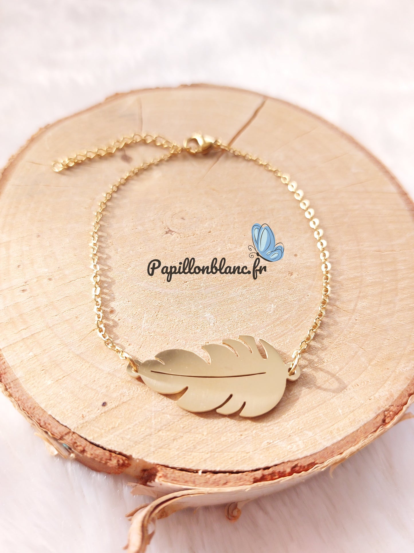 Bracelet Plume