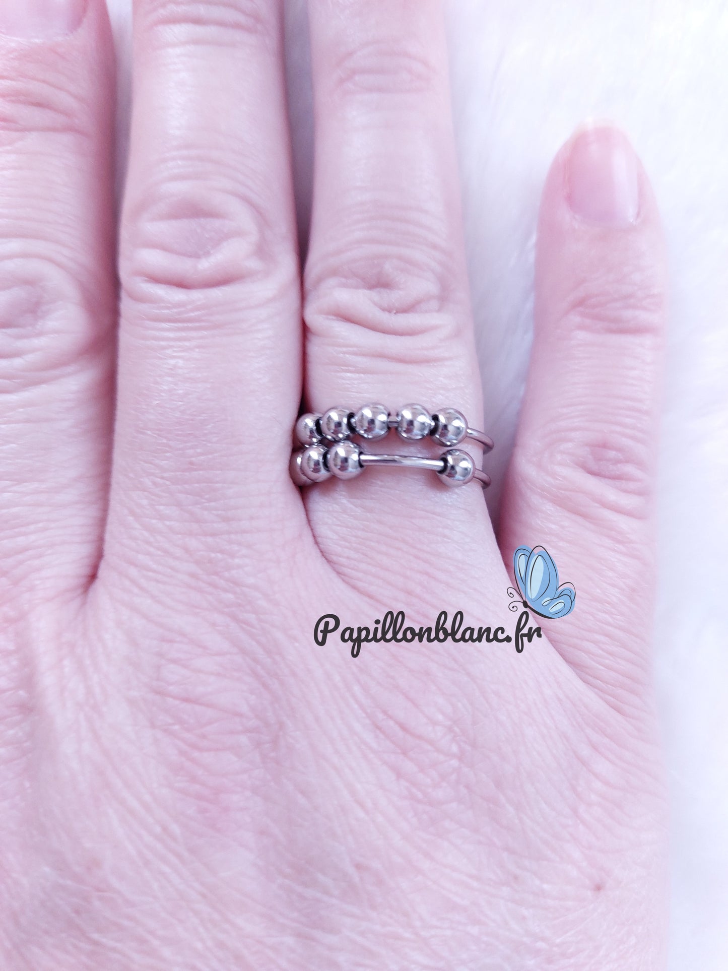 Bague Billes anti-stress