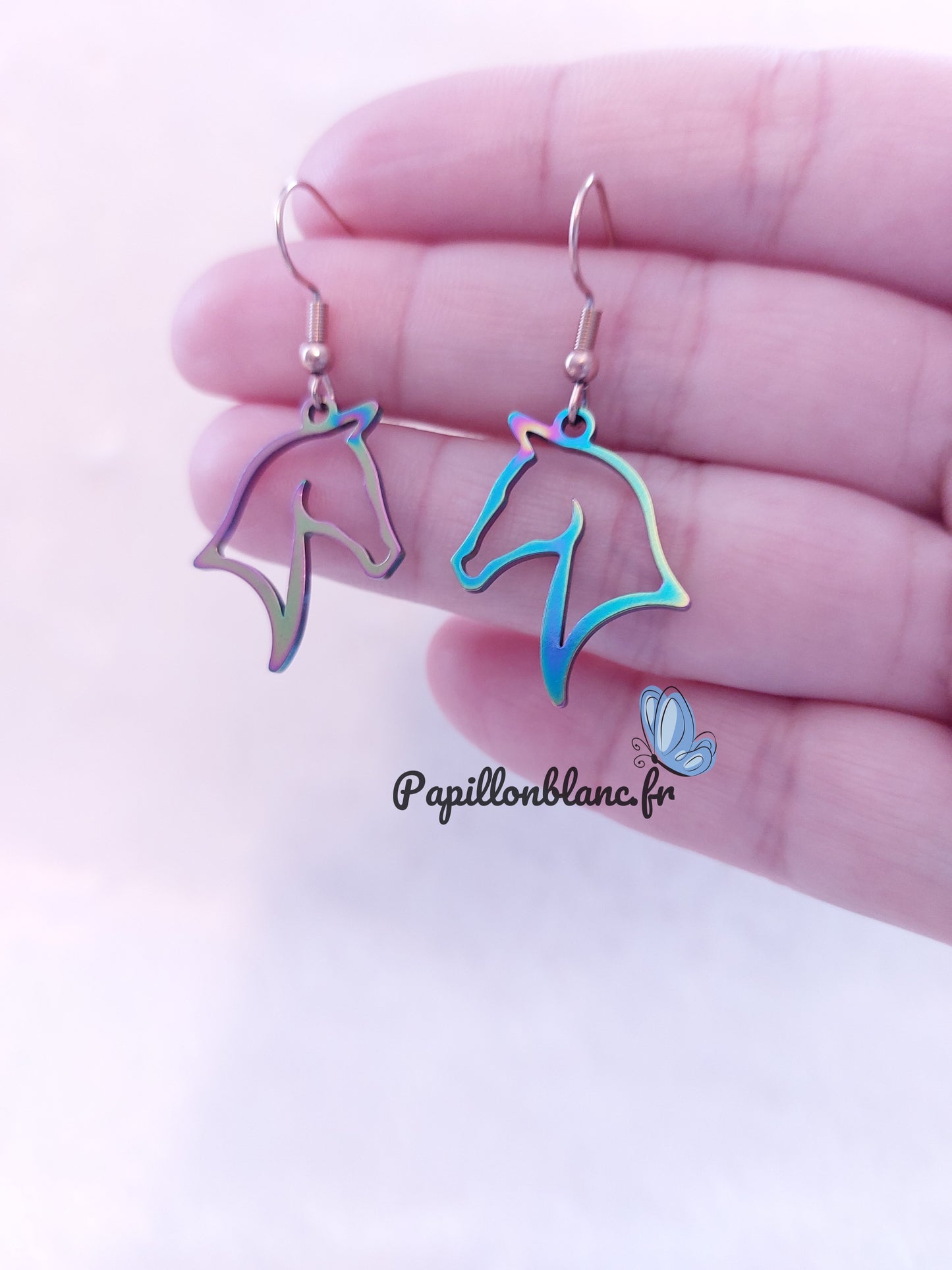 Boucles d'Oreilles Cheval