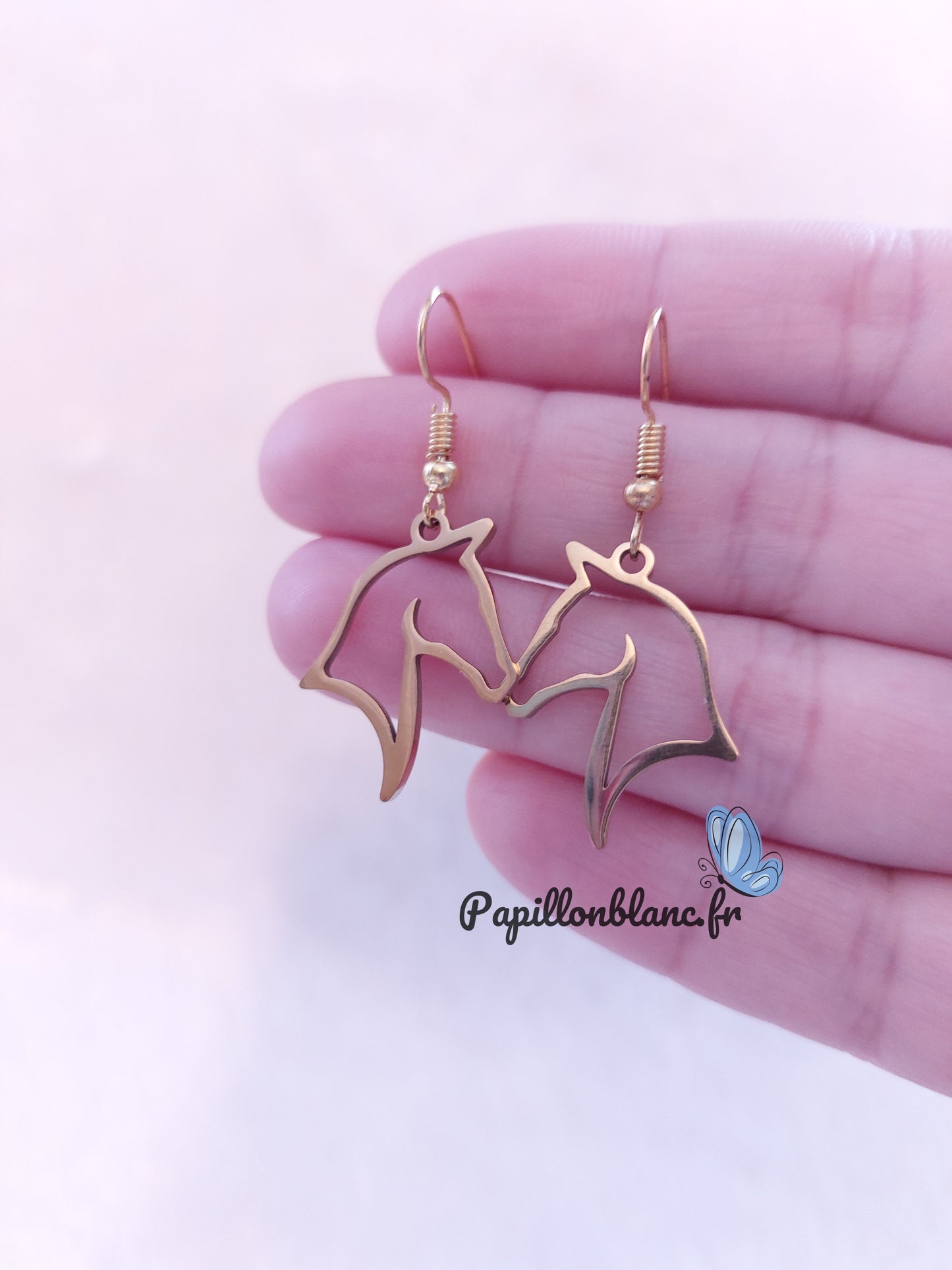 Boucles d'Oreilles Cheval