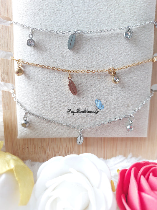 Bracelet Plume