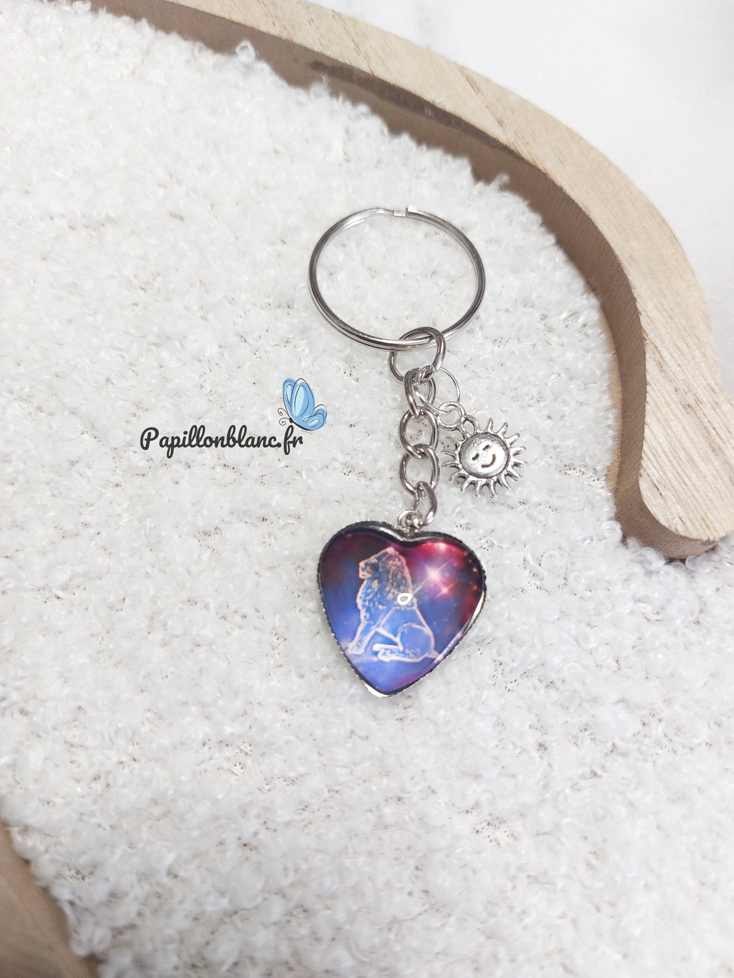 Porte clefs Astro Coeur