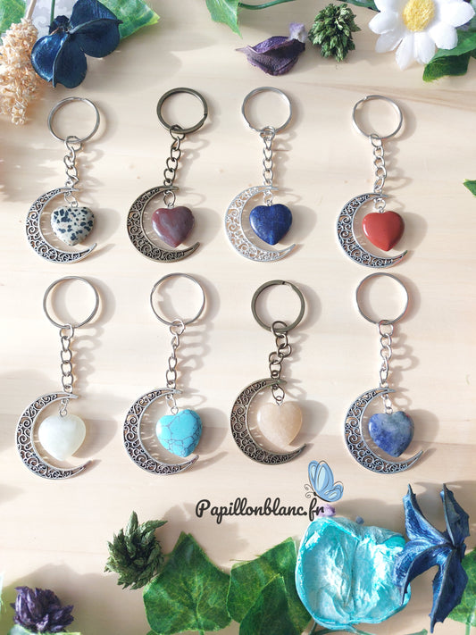 Porte clefs Pierre de Lune