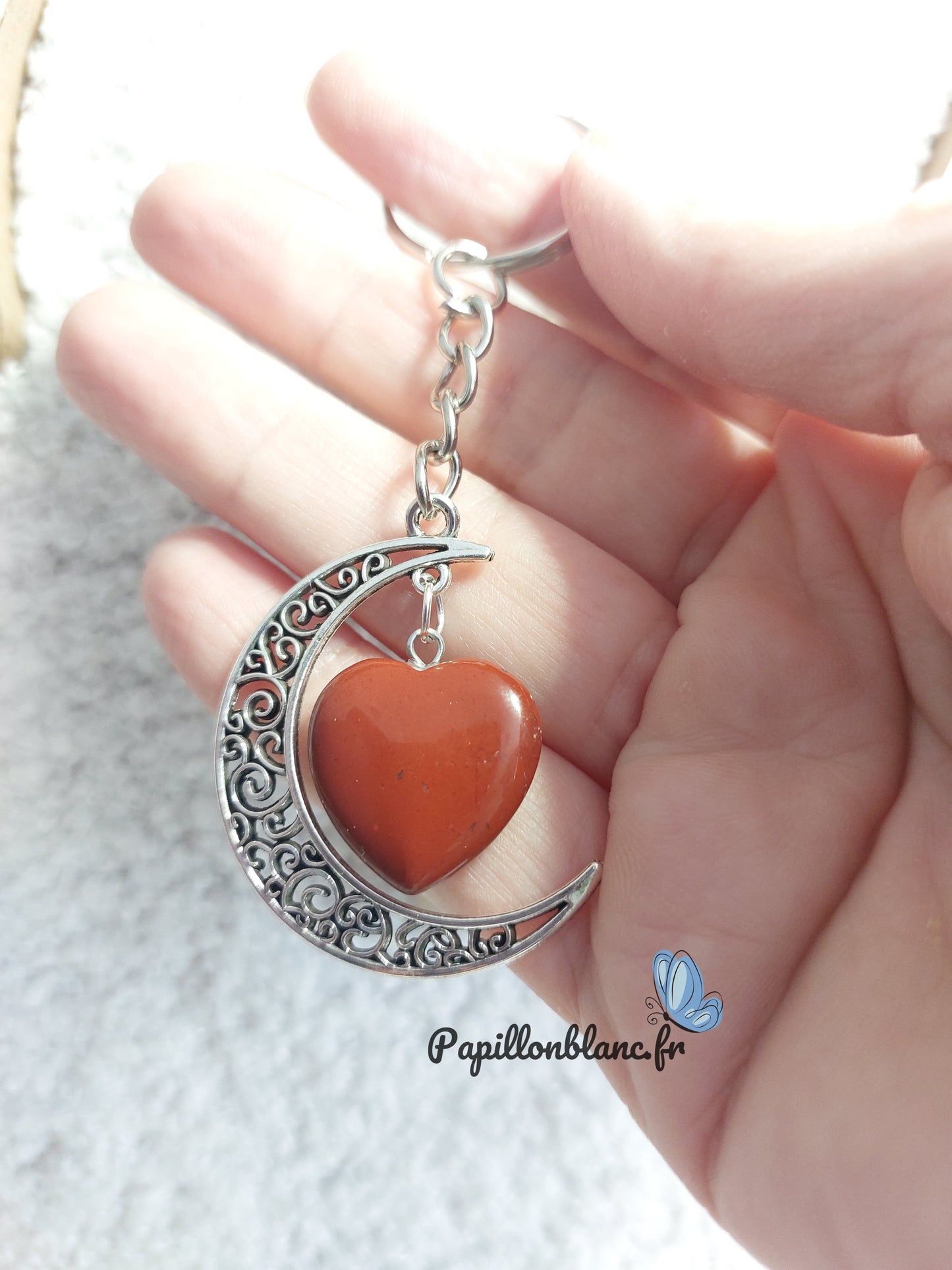 Porte clefs Pierre de Lune