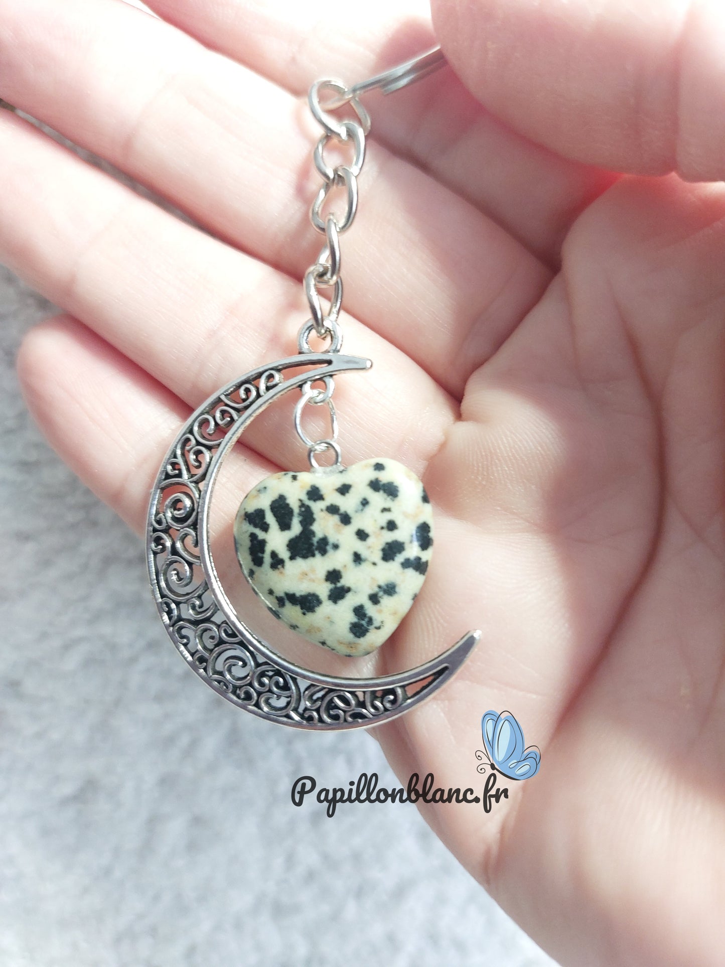Porte clefs Pierre de Lune
