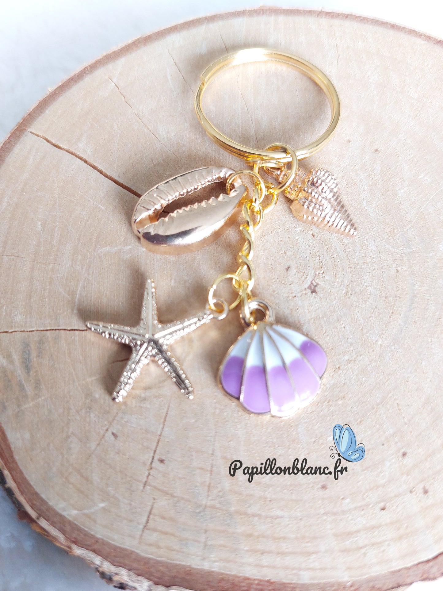 Porte clefs Plage