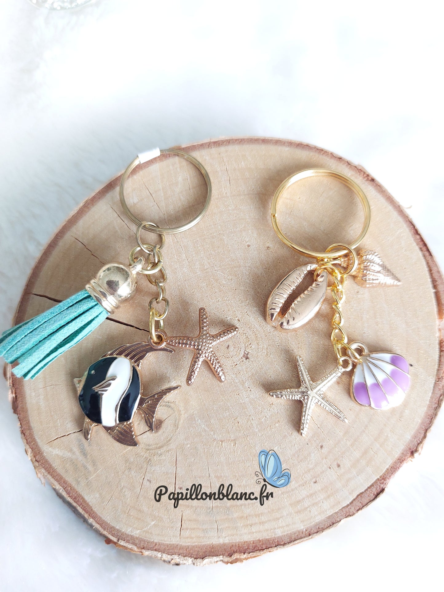 Porte clefs Plage