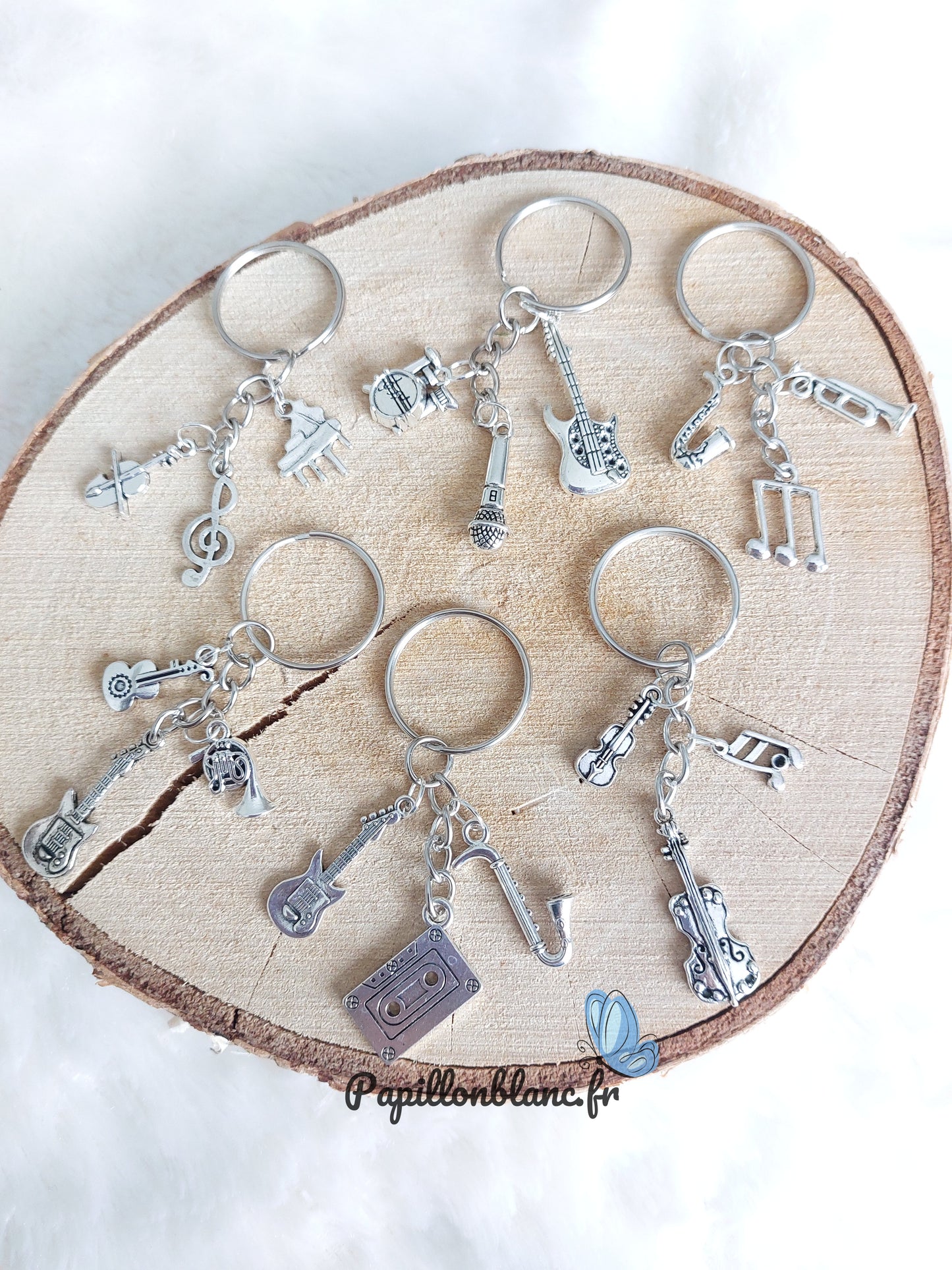 Porte clefs Musique