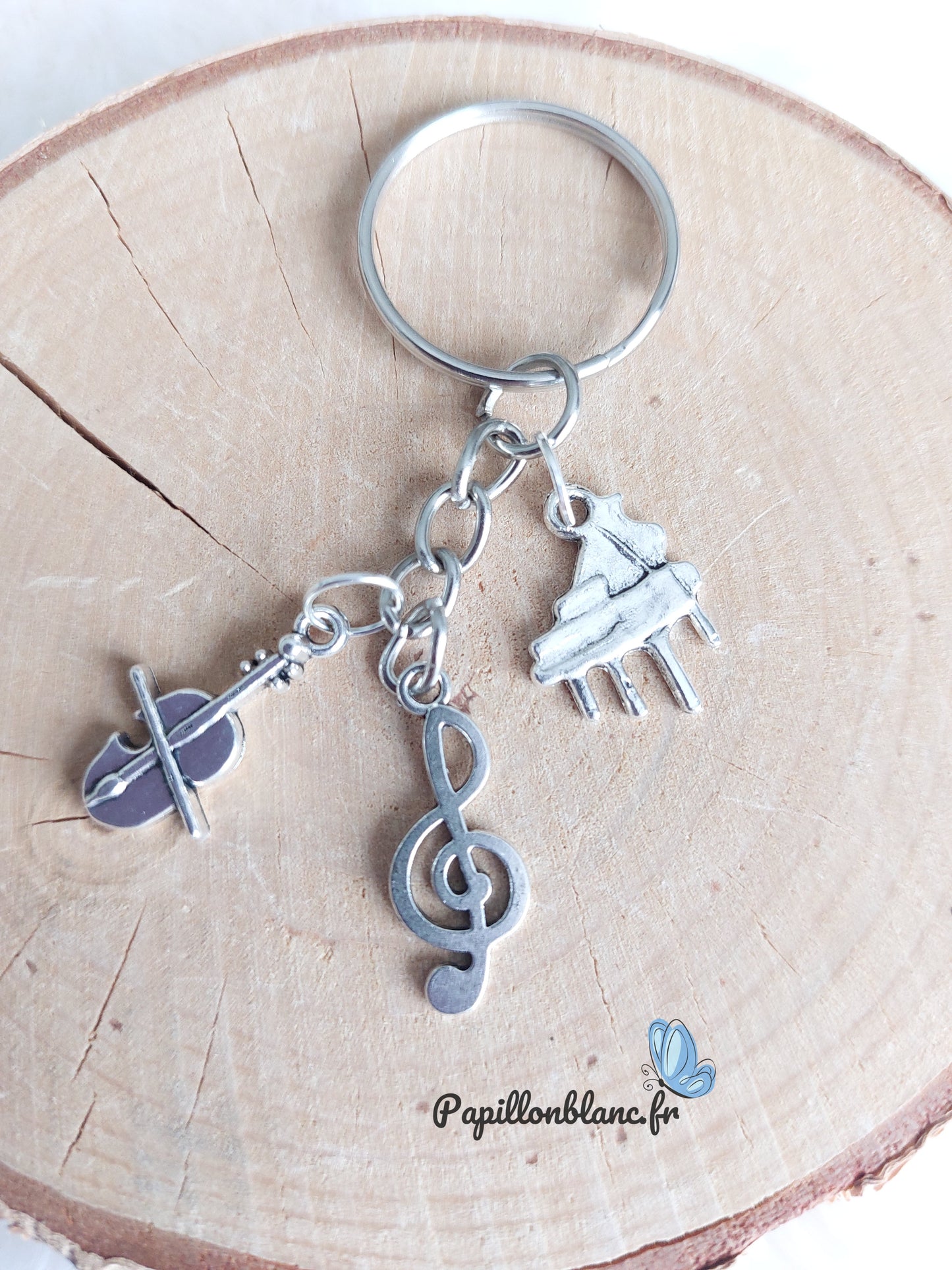 Porte clefs Musique