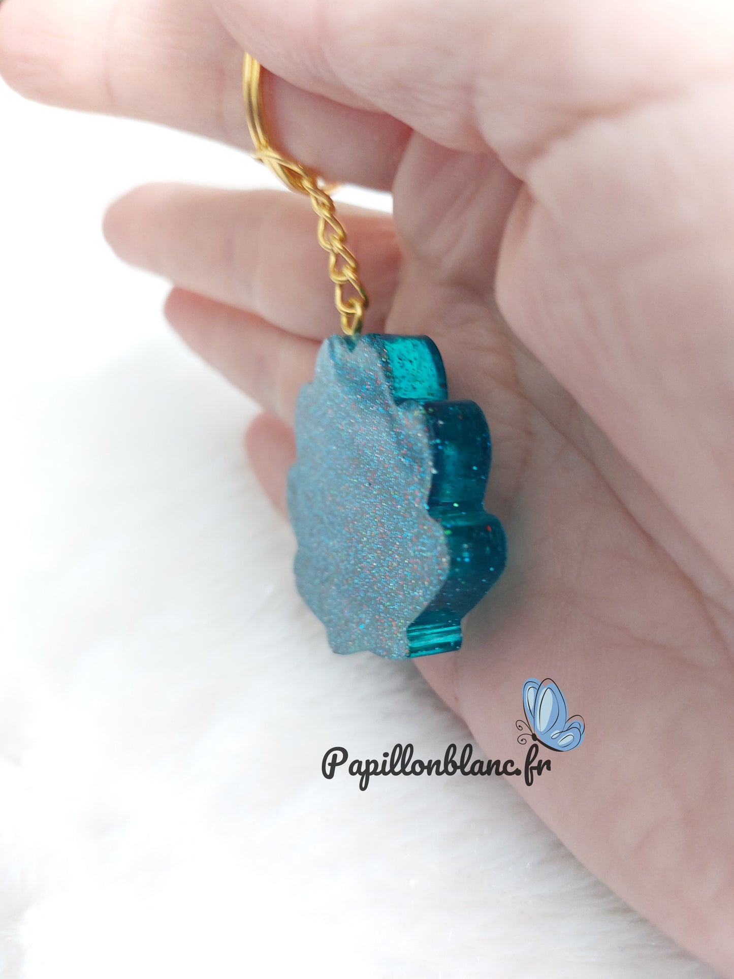 Porte clefs Coquillage Résine