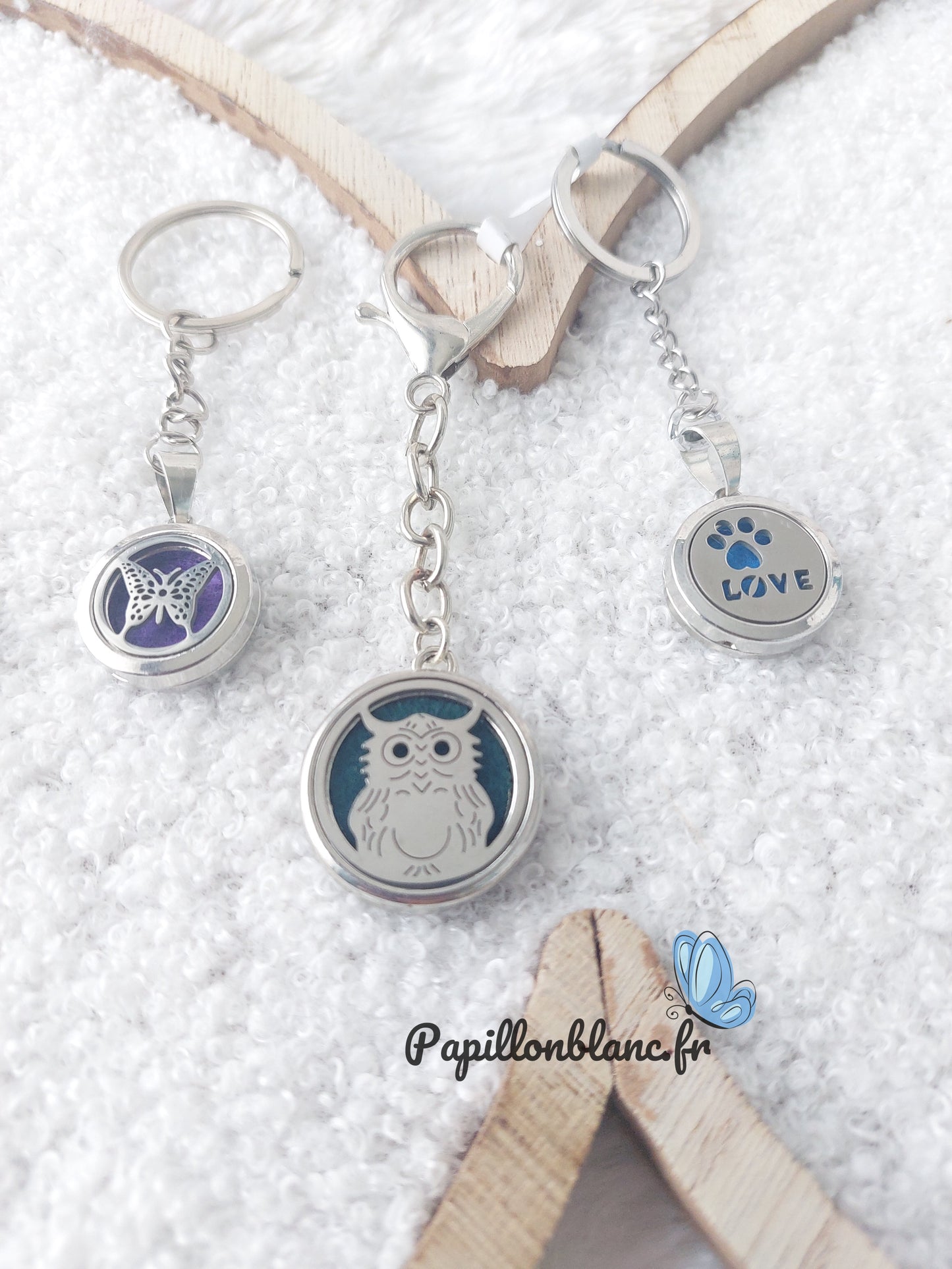 Porte clefs Diffuseur Aromathérapie
