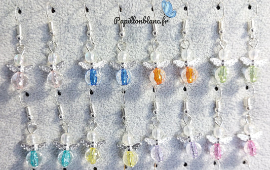 Boucle d'oreilles Ange