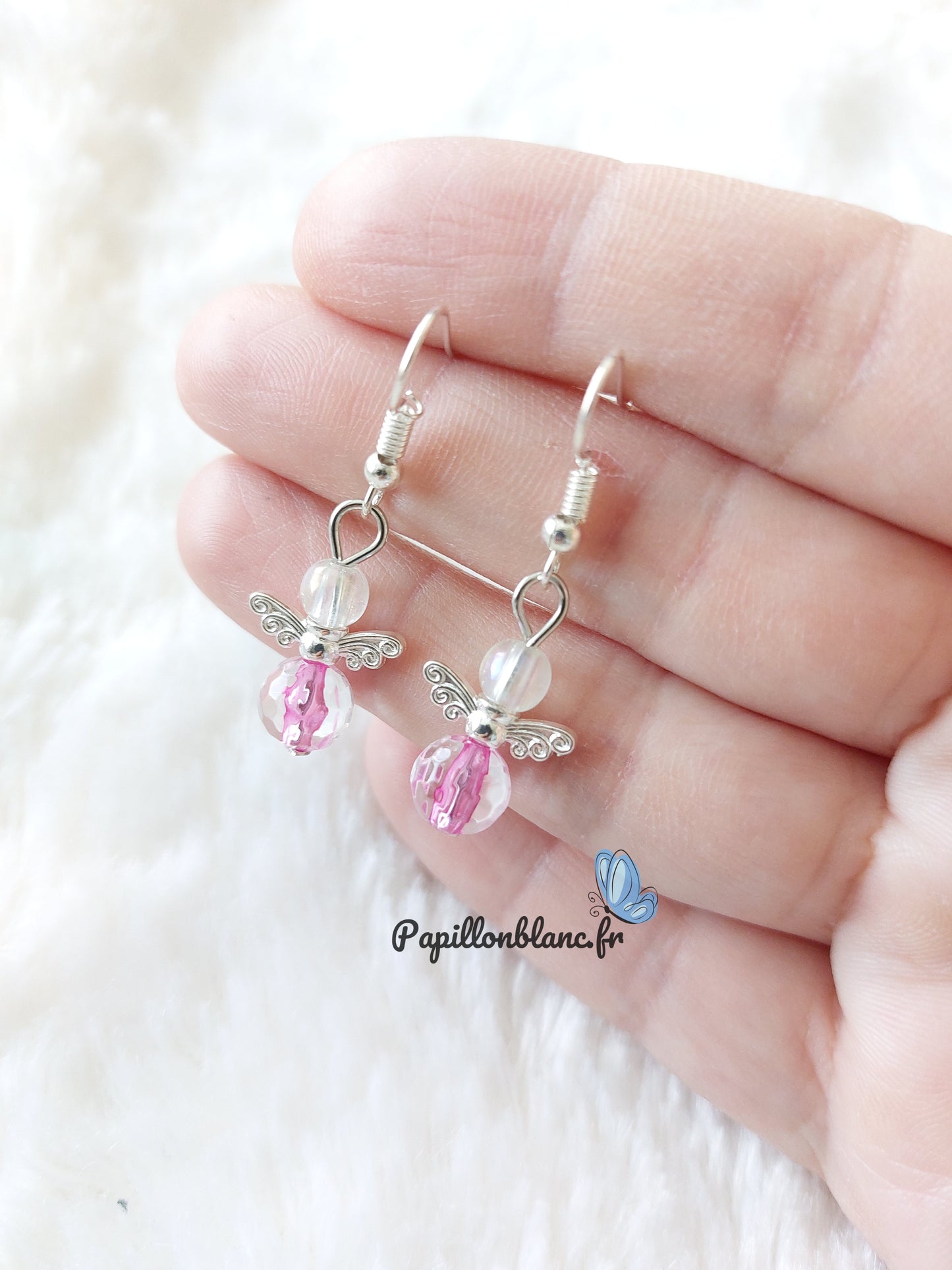 Boucle d'oreilles Ange