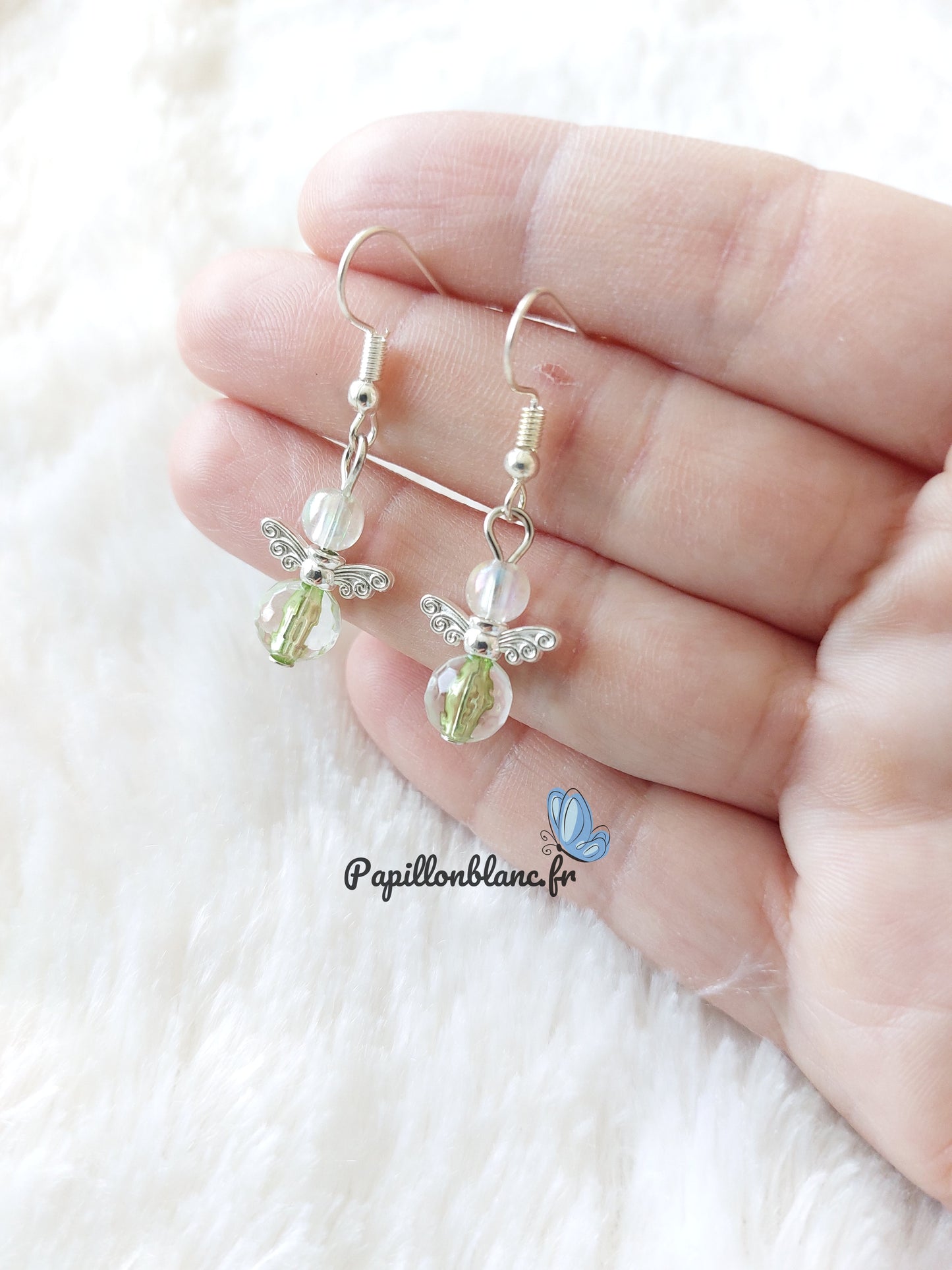 Boucle d'oreilles Ange