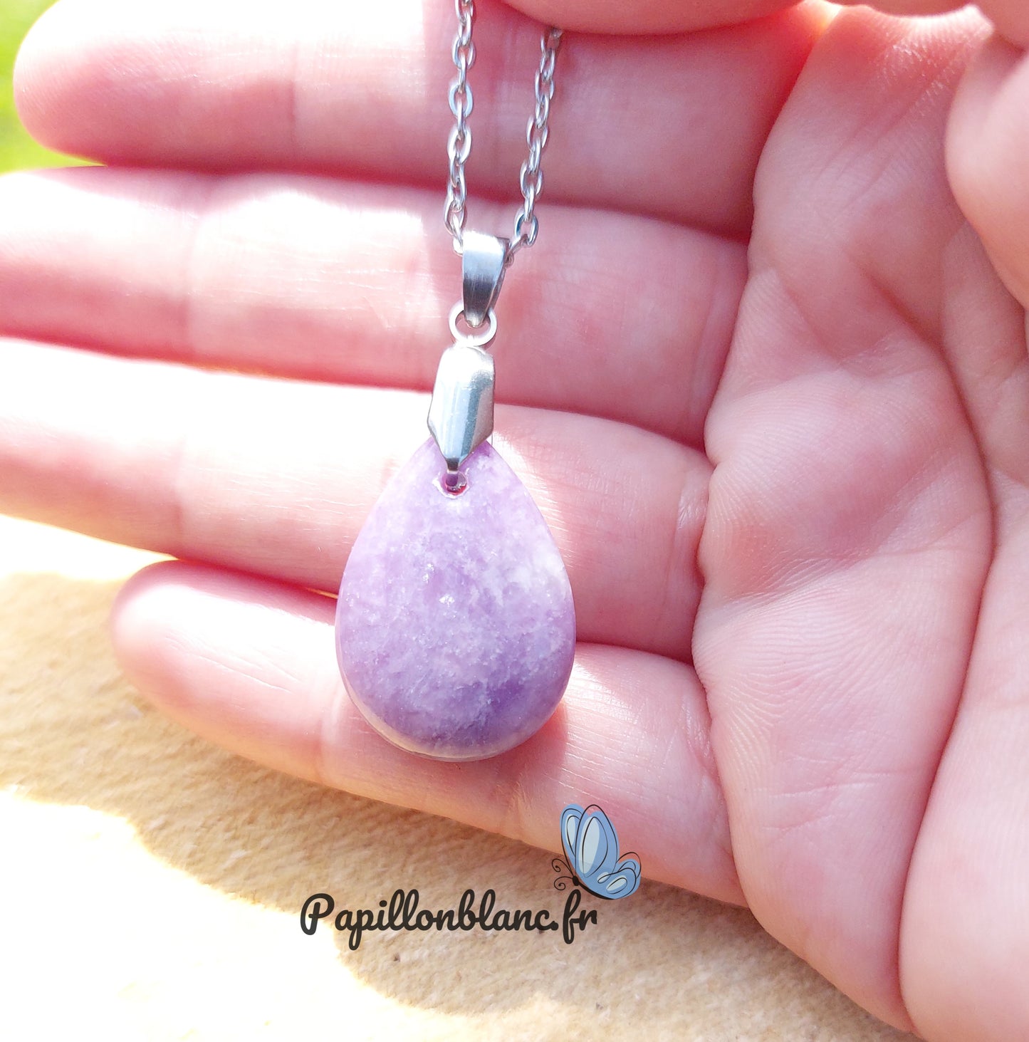 Pendentif Pierre naturelle