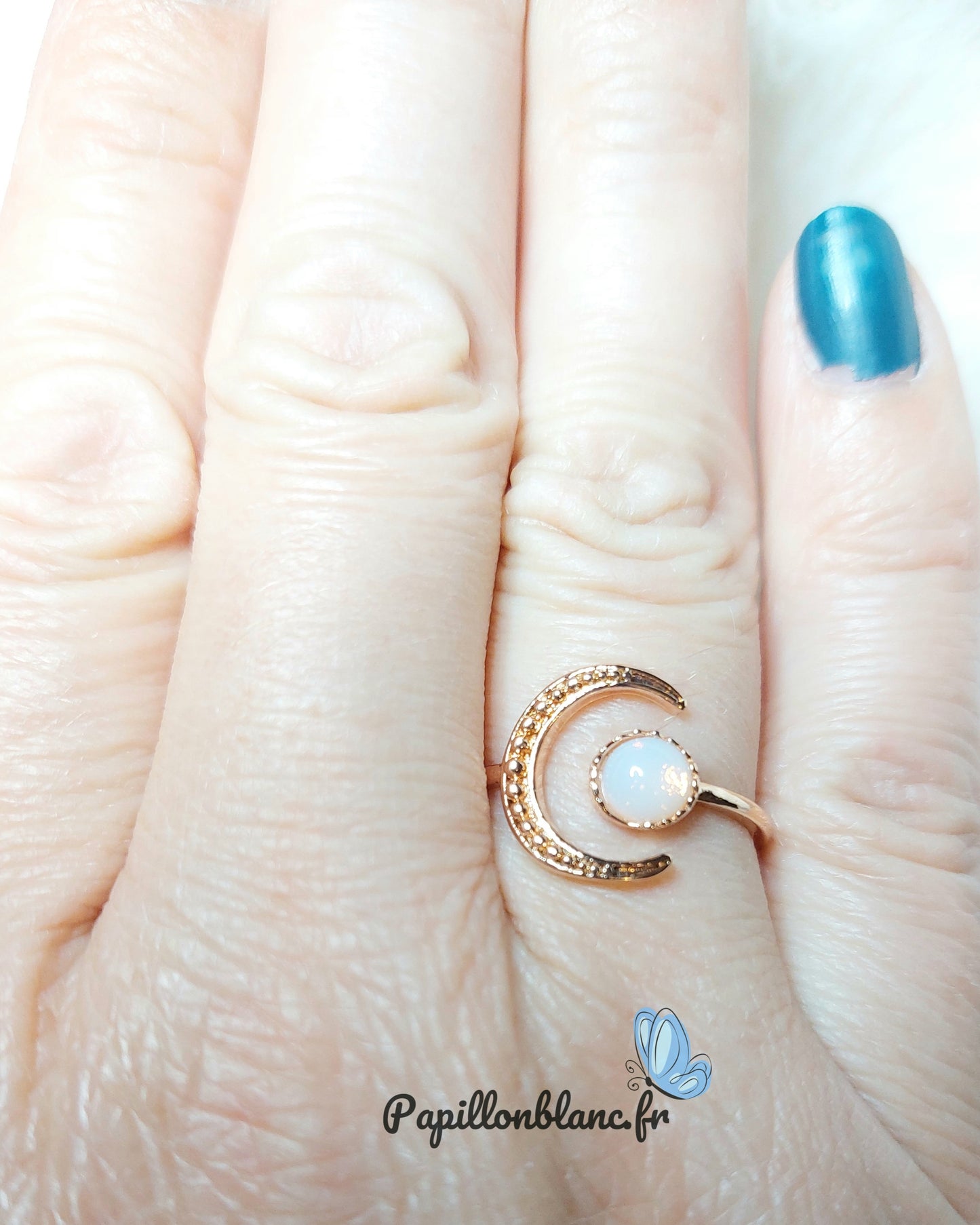 Bague Lune d'Opaline