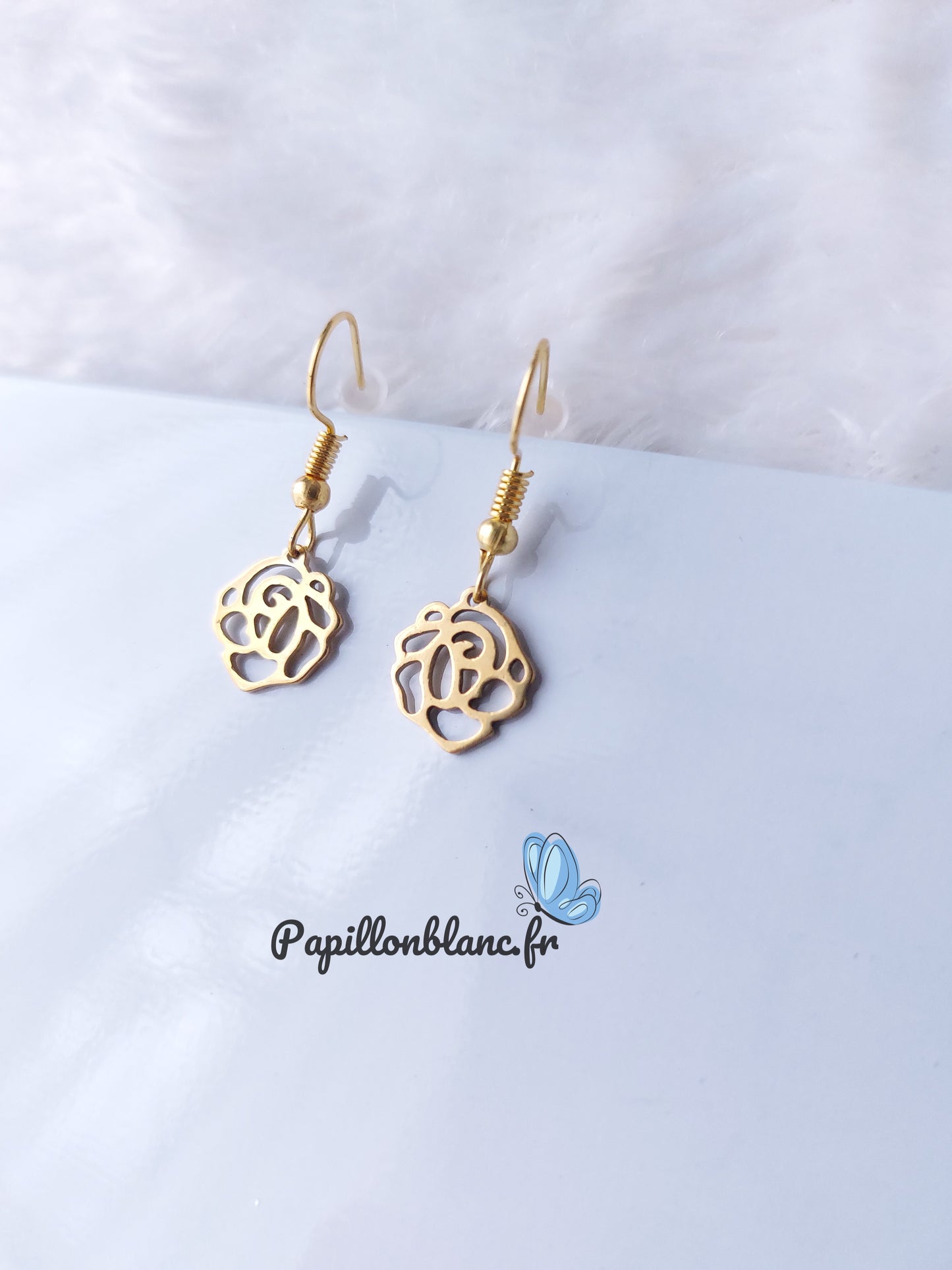 Boucles d'Oreilles Rosa
