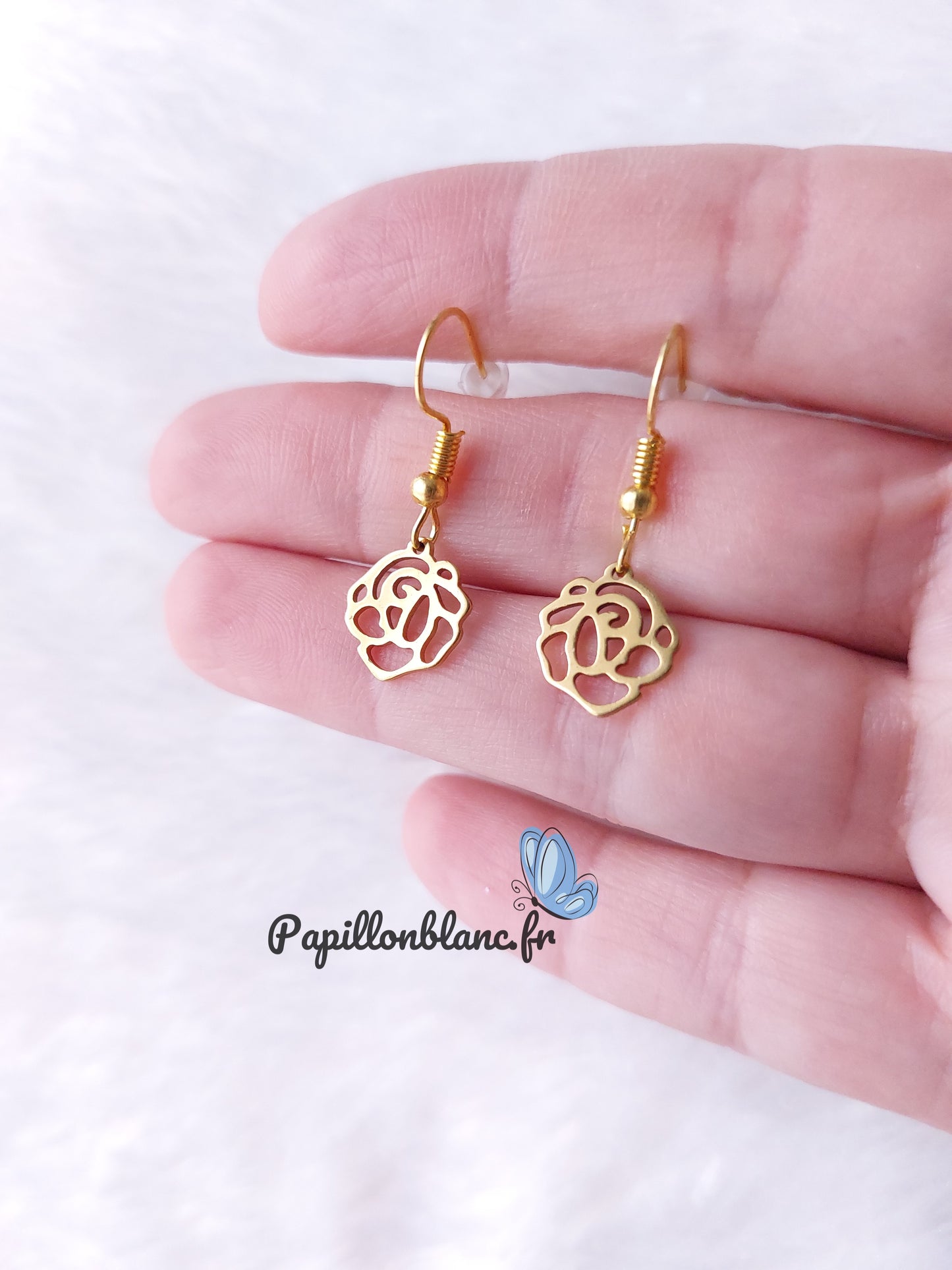 Boucles d'Oreilles Rosa