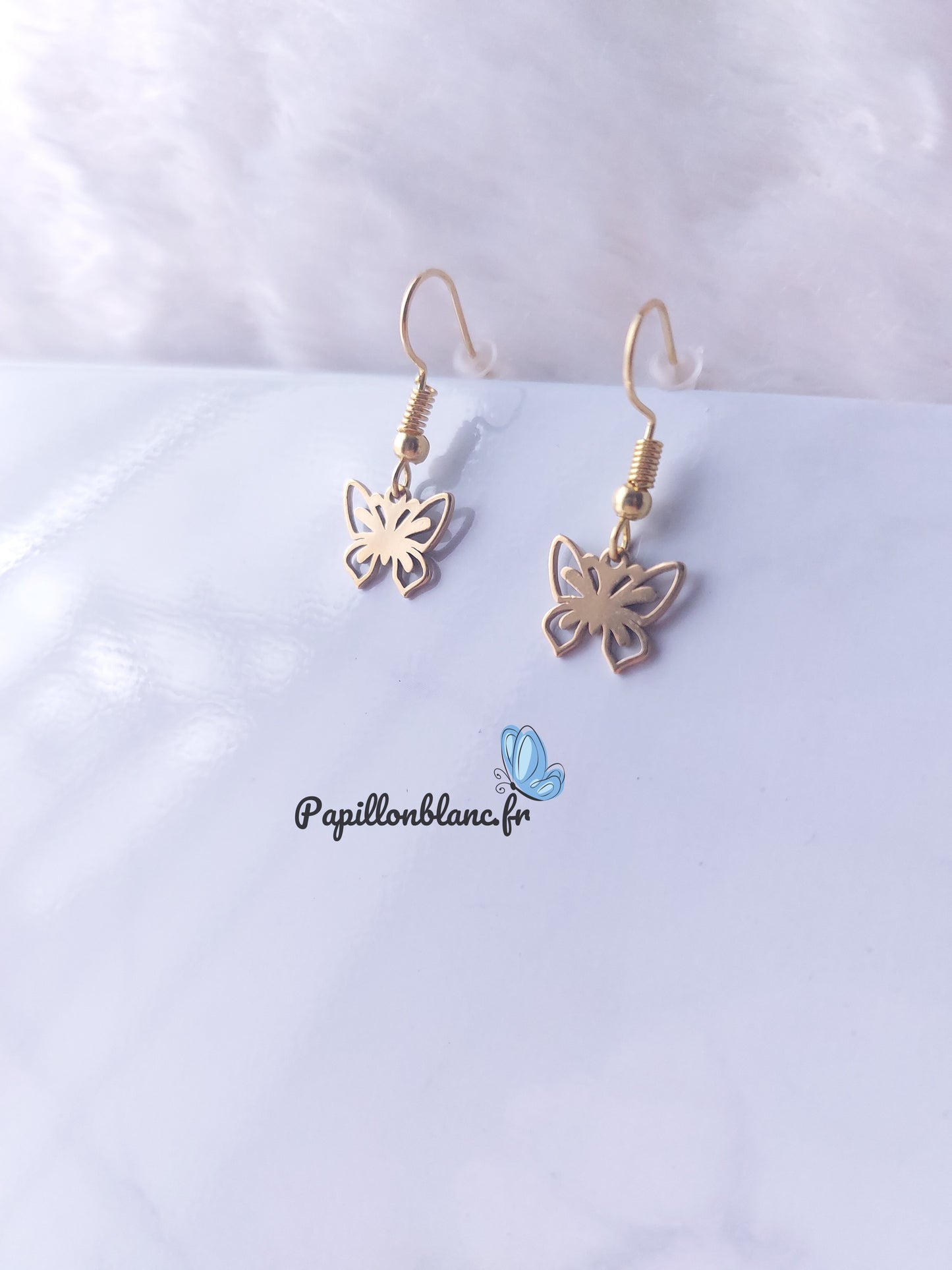 Boucles d'Oreilles Papillon