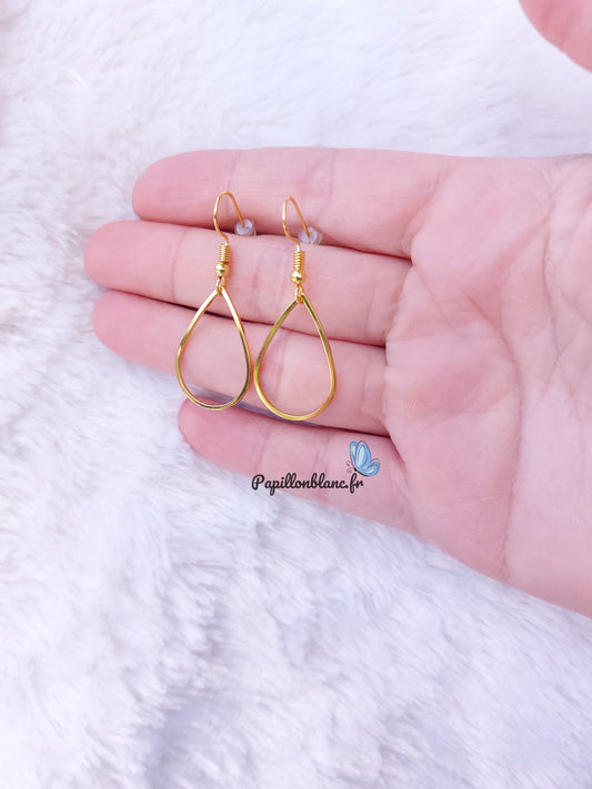 Boucles d'oreilles Goutte