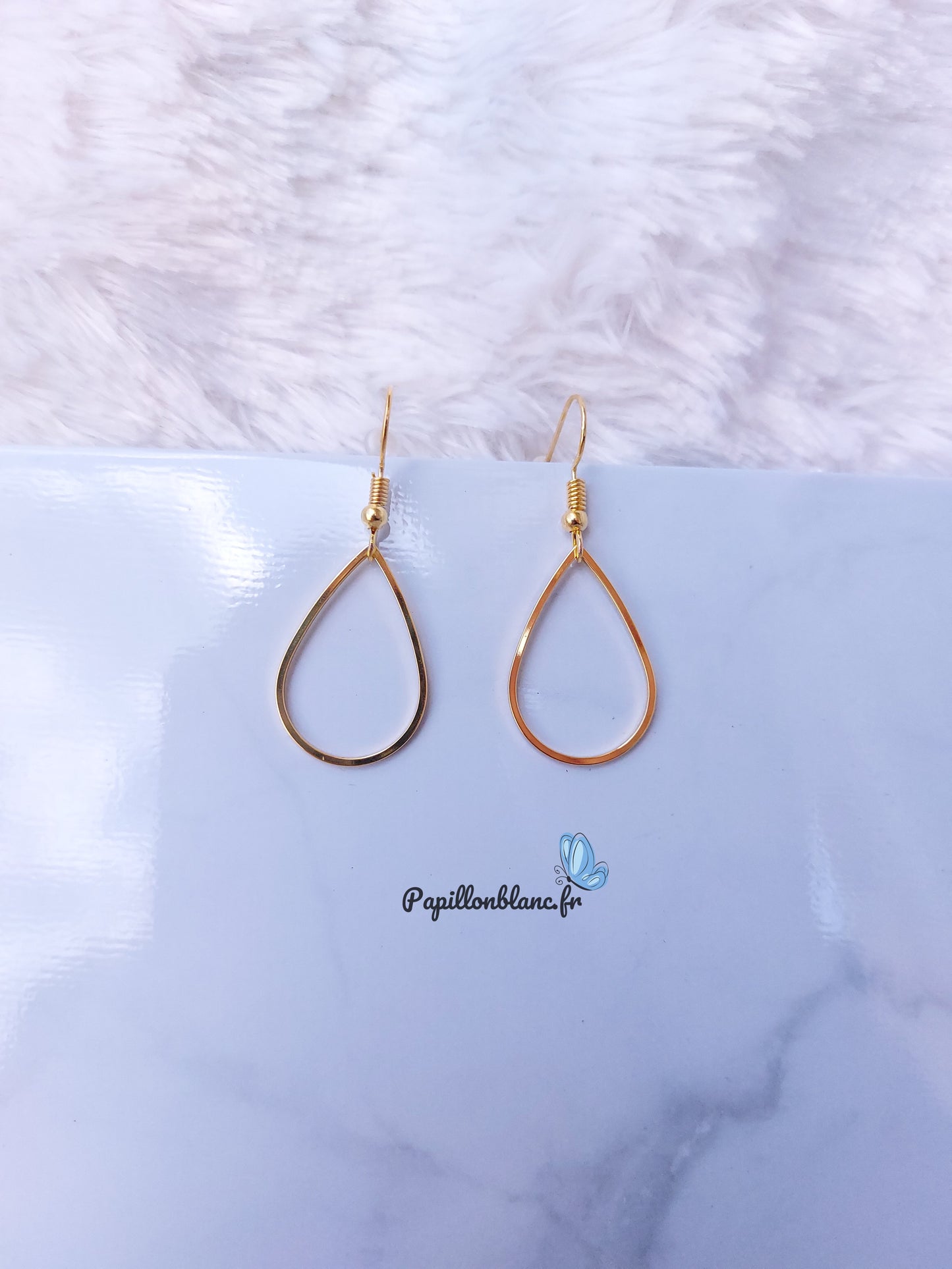Boucles d'oreilles Goutte