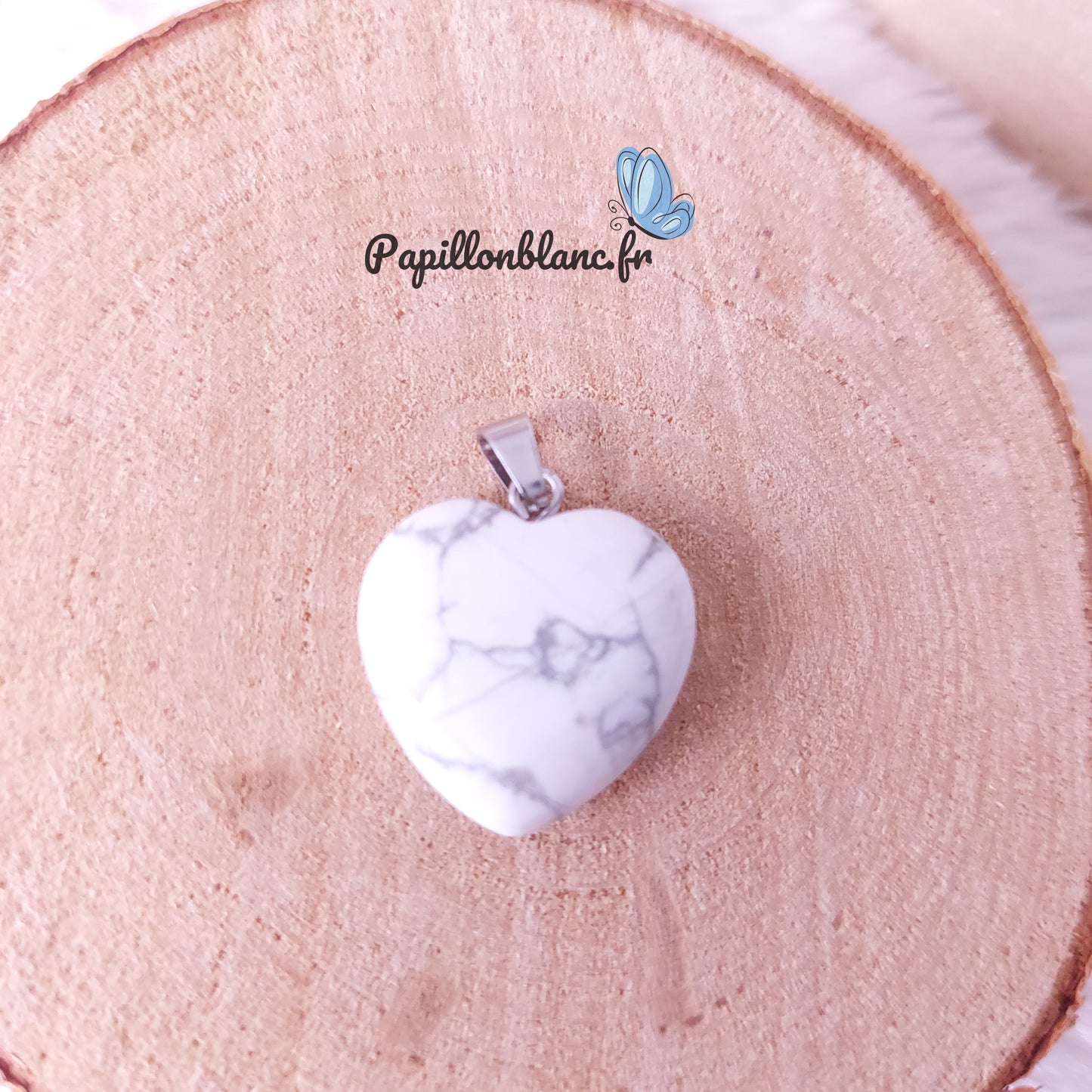 Pendentifs Coeur de Pierre