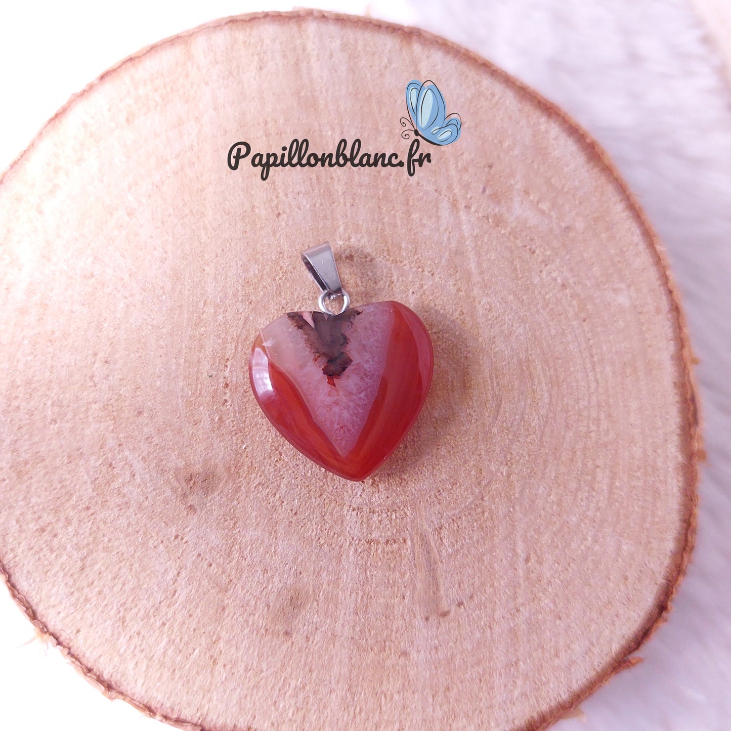 Pendentifs Coeur de Pierre