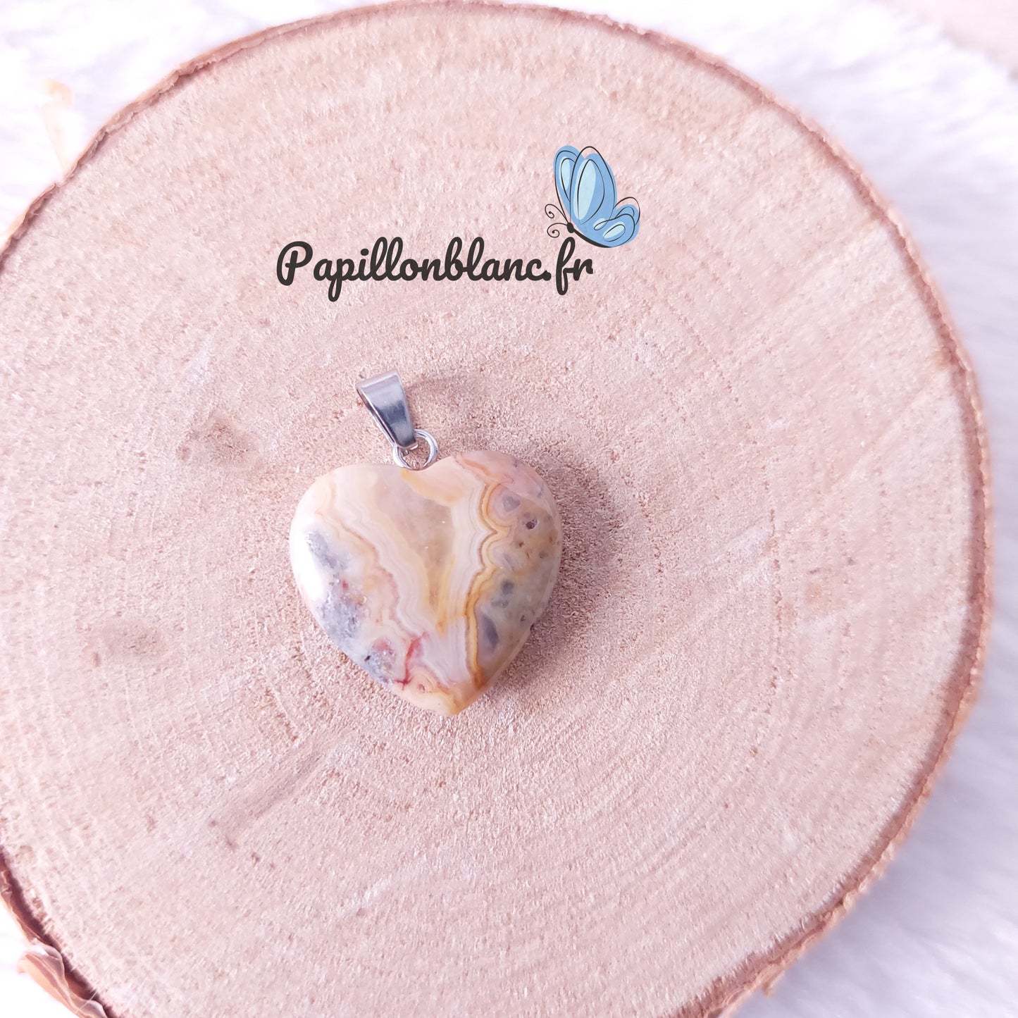 Pendentifs Coeur de Pierre