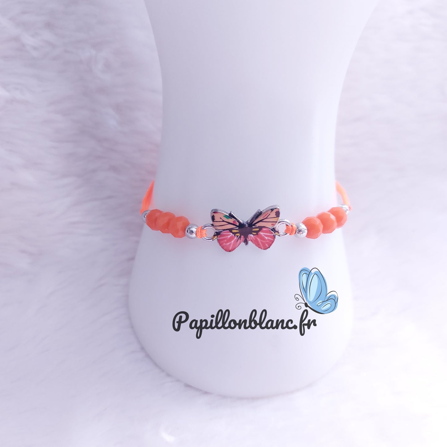 Bracelet Papillon coloré