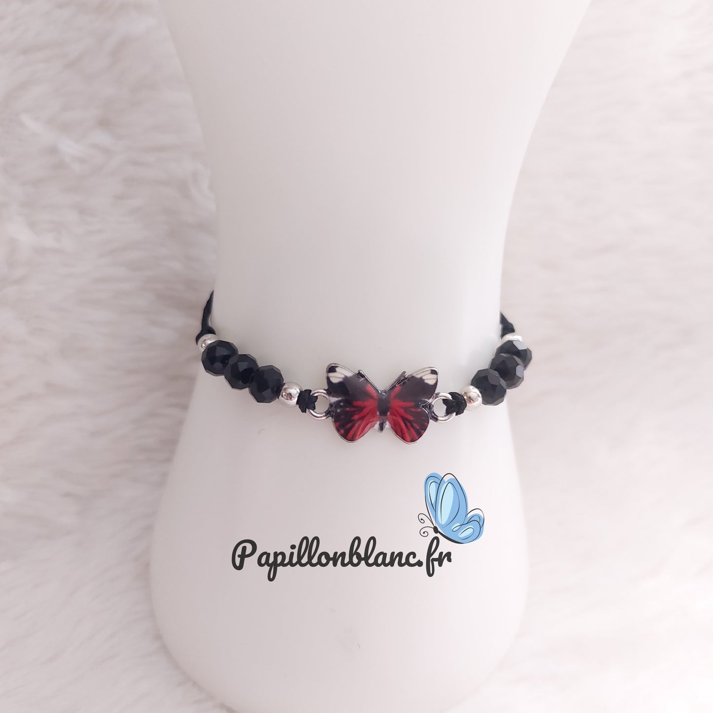 Bracelet Papillon coloré