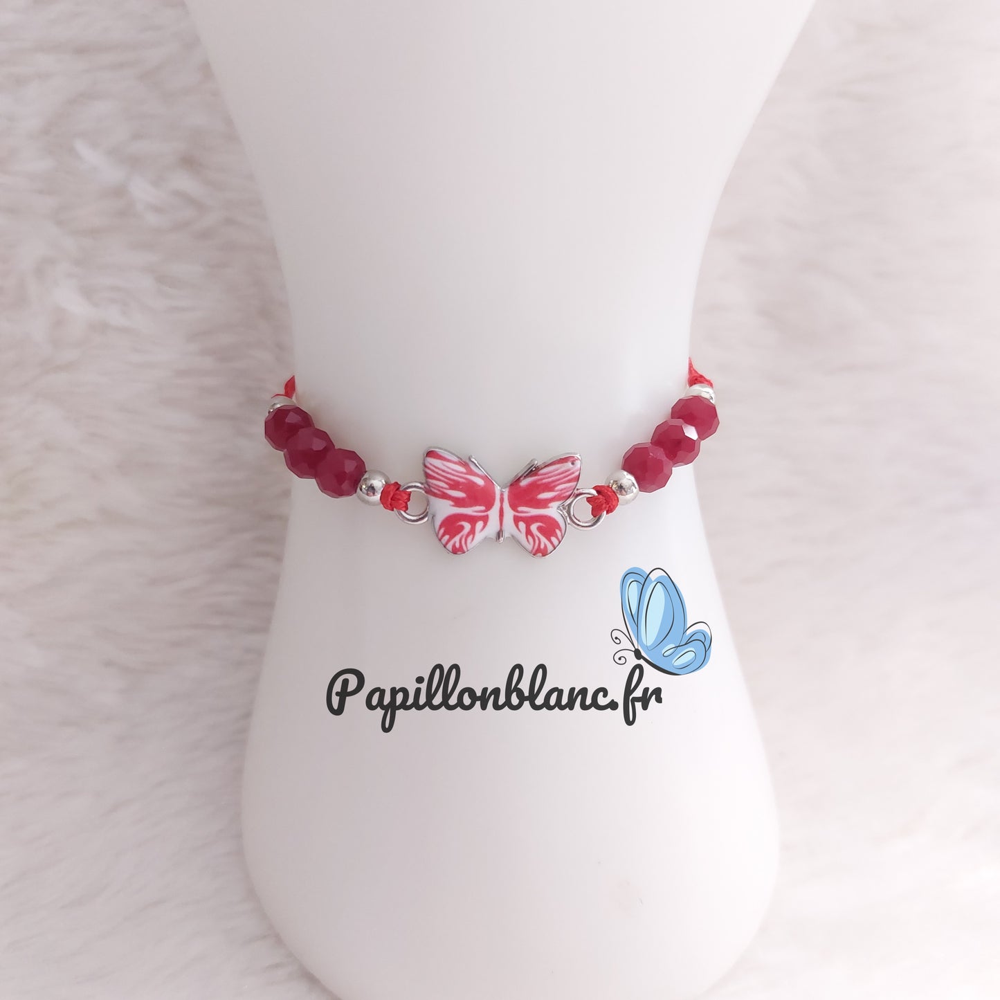 Bracelet Papillon coloré