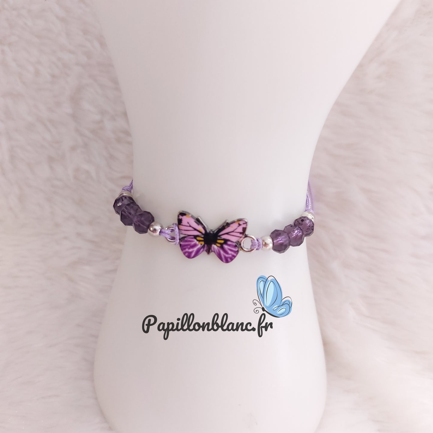 Bracelet Papillon coloré
