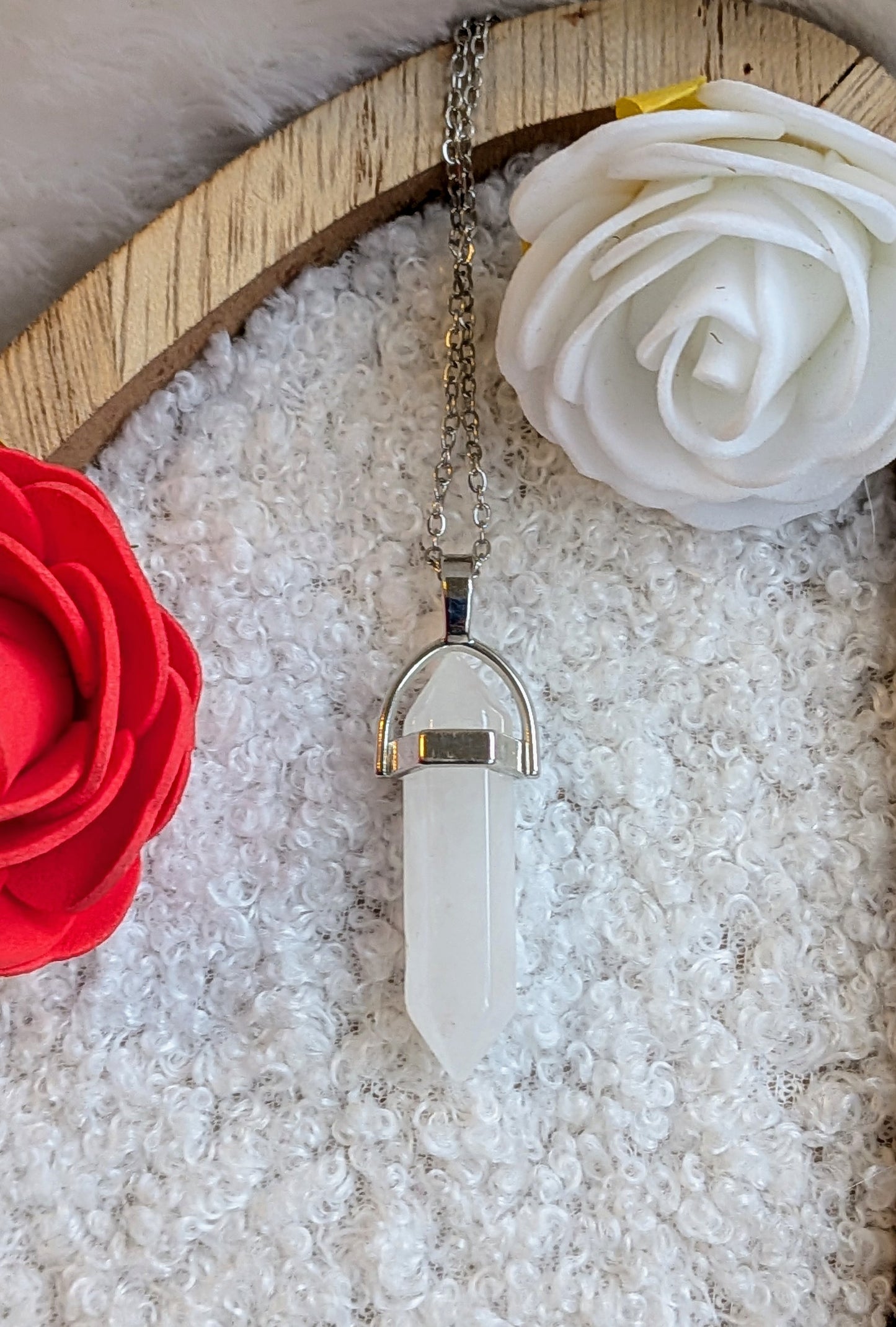 Pendentif guide minéral