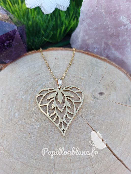 Pendentif Cœur de Palmier