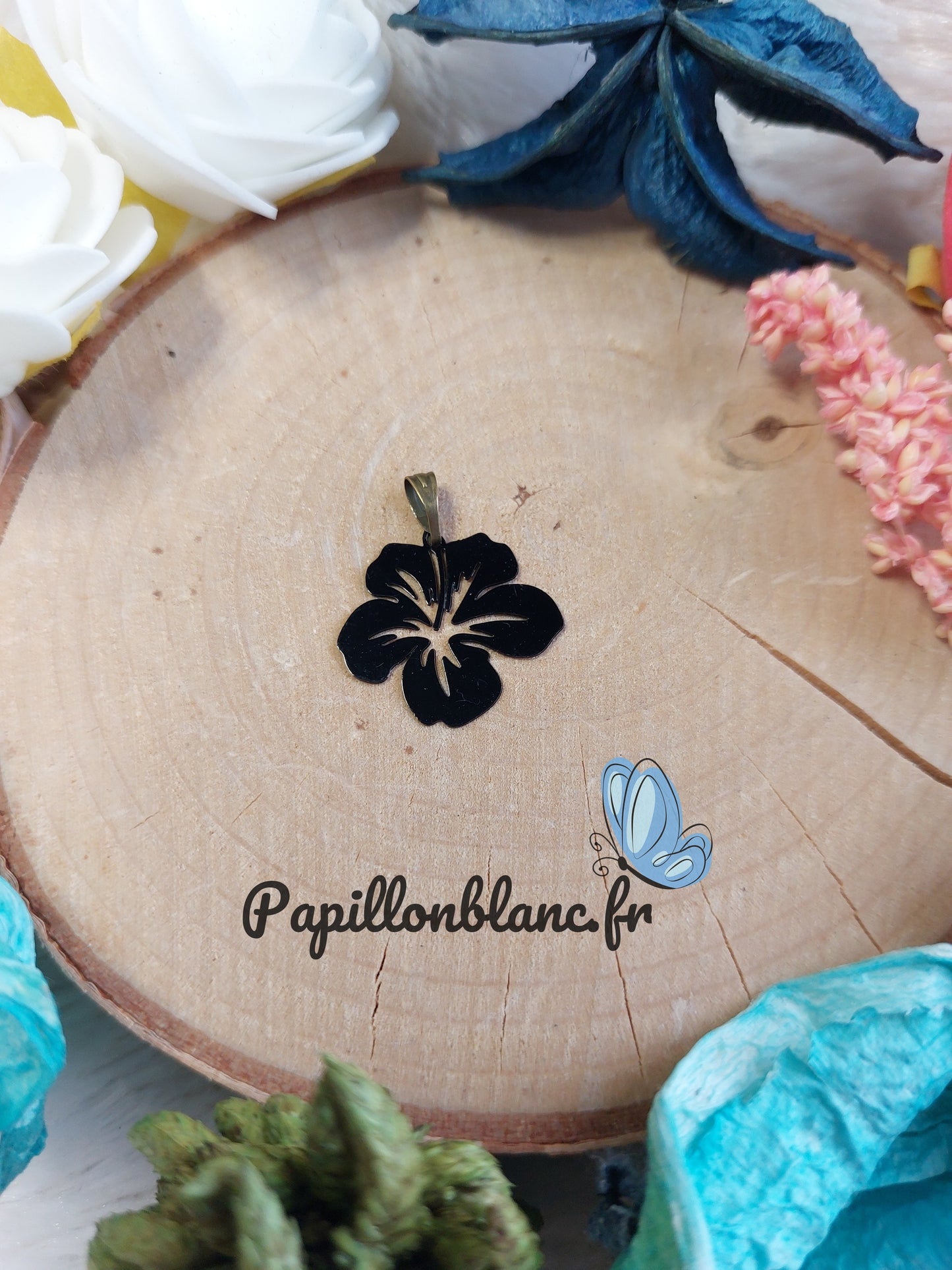 Pendentif Hibiscus