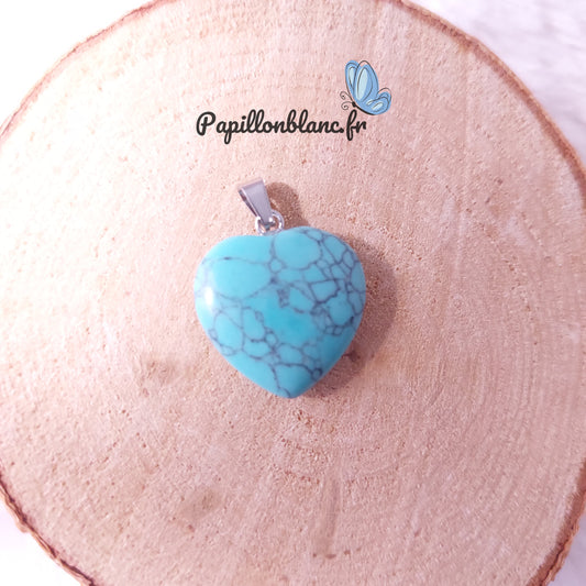 Pendentifs Coeur minéral