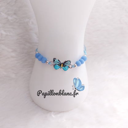 Bracelet Papillon coloré