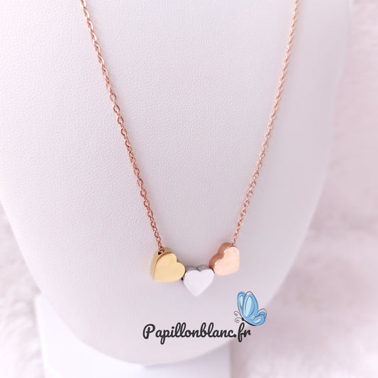 Collier 3 Coeurs